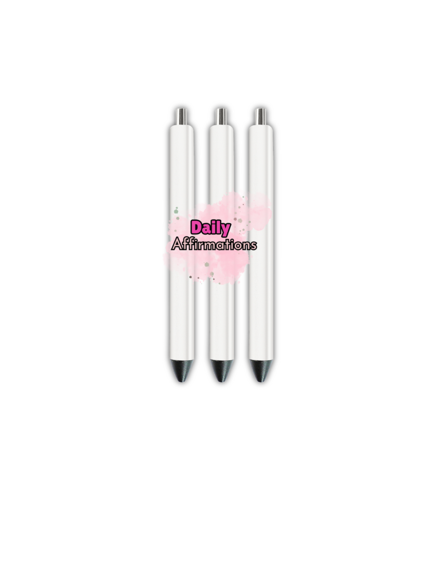 Daily Affirmations -Journal UV DTF DECAL