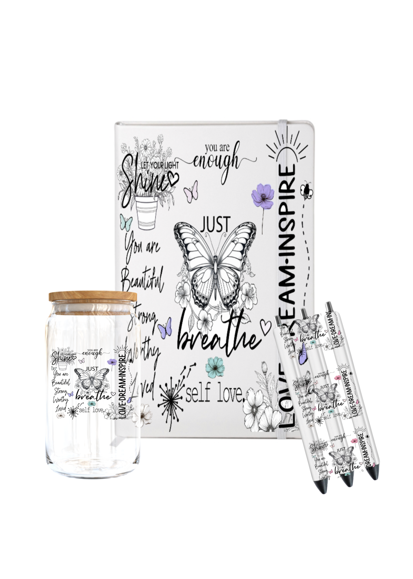 Just Breathe -UV DTF