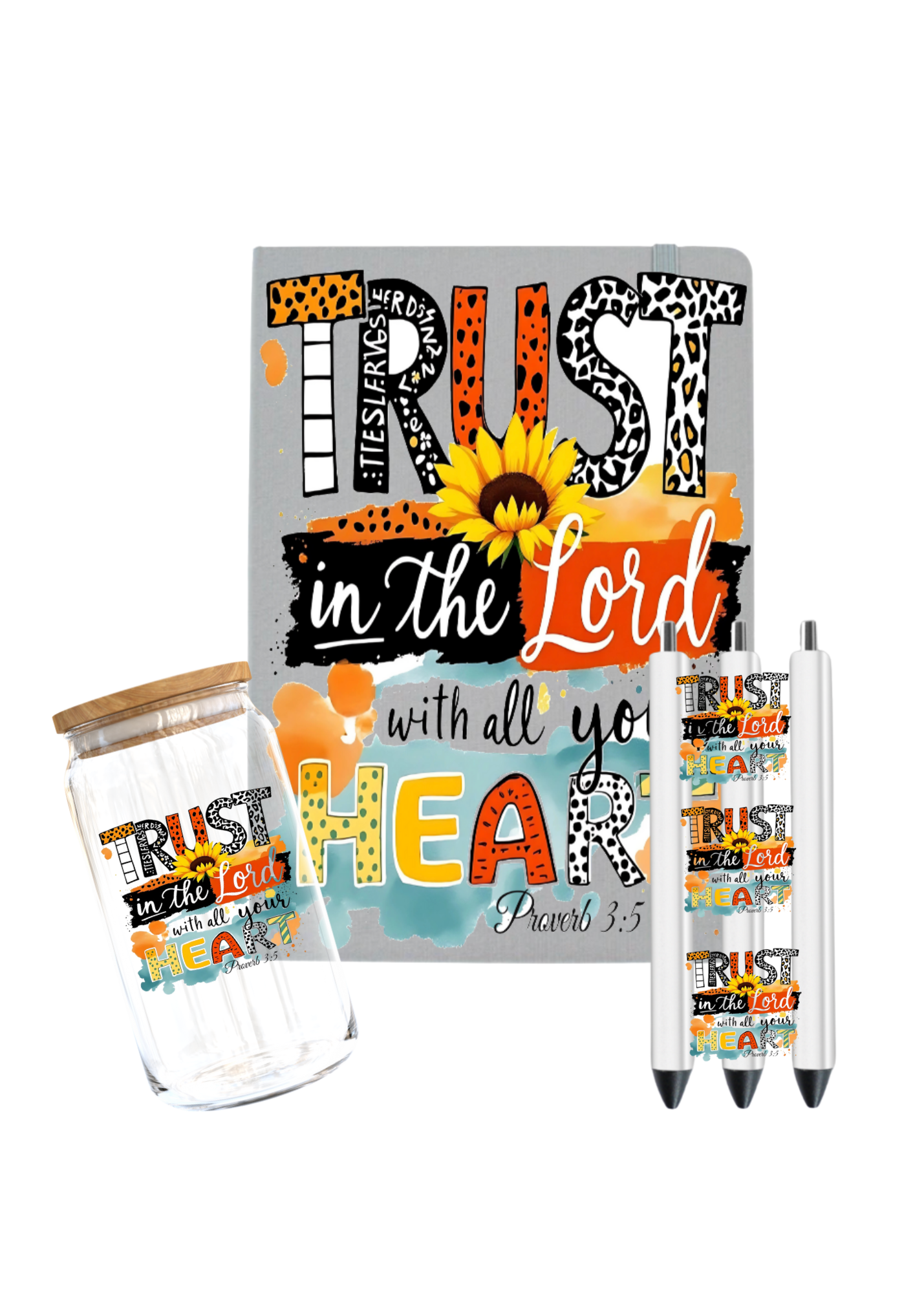 Trust in the lord with all your heart-UV DTF