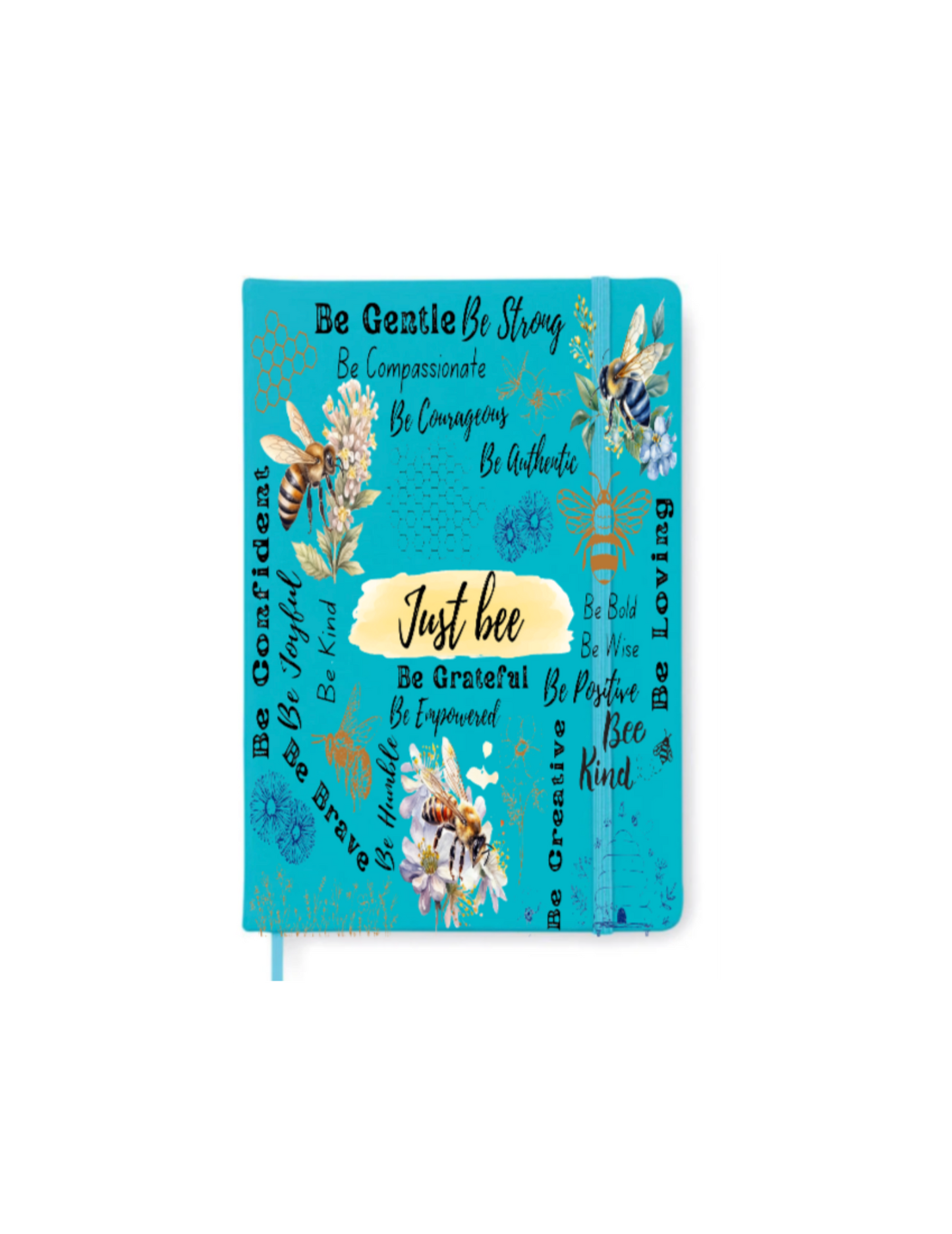 Just Bee Affirmations - Journal UV DTF