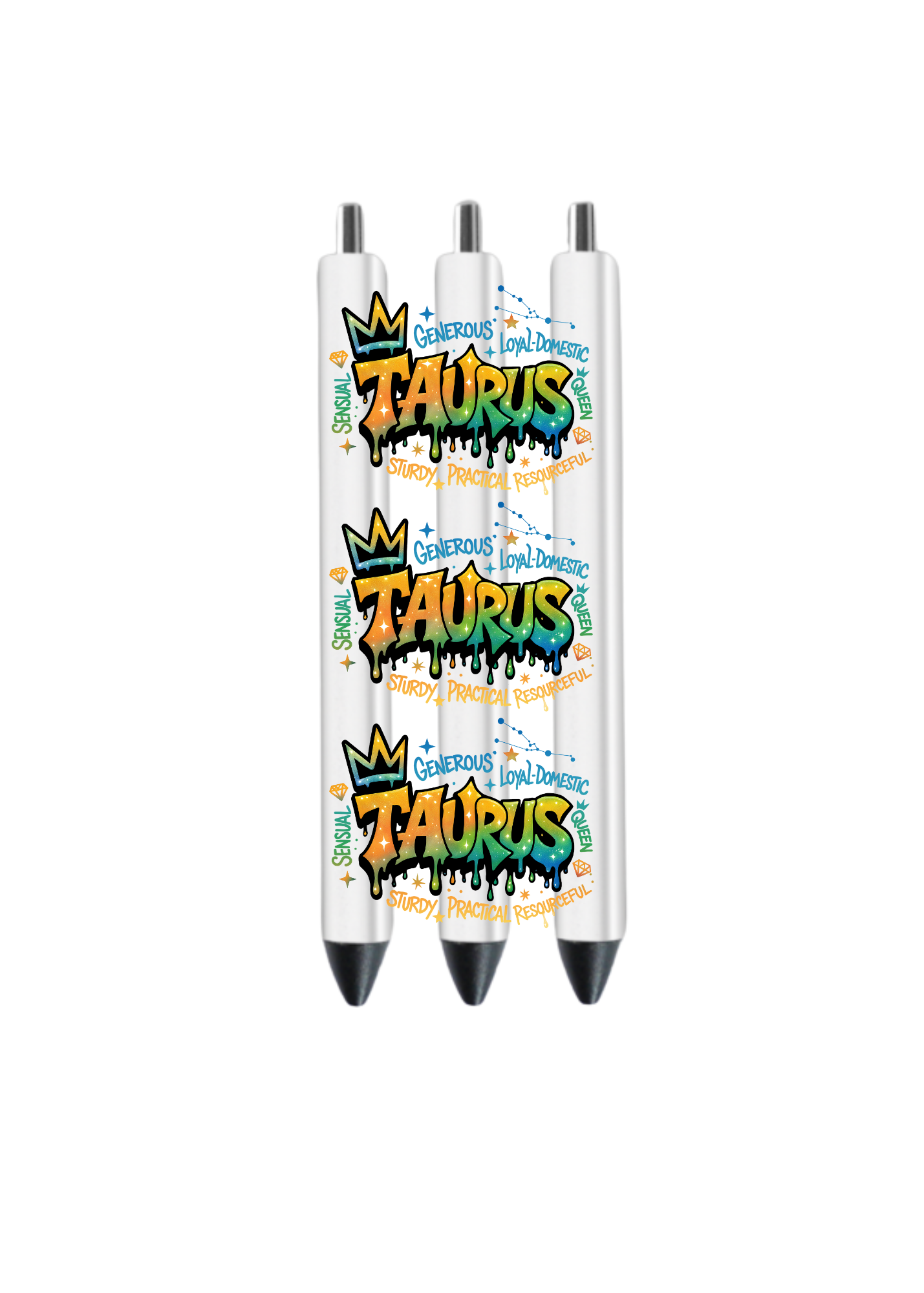 Taurus -(Zodiac Sign) -UV DTF