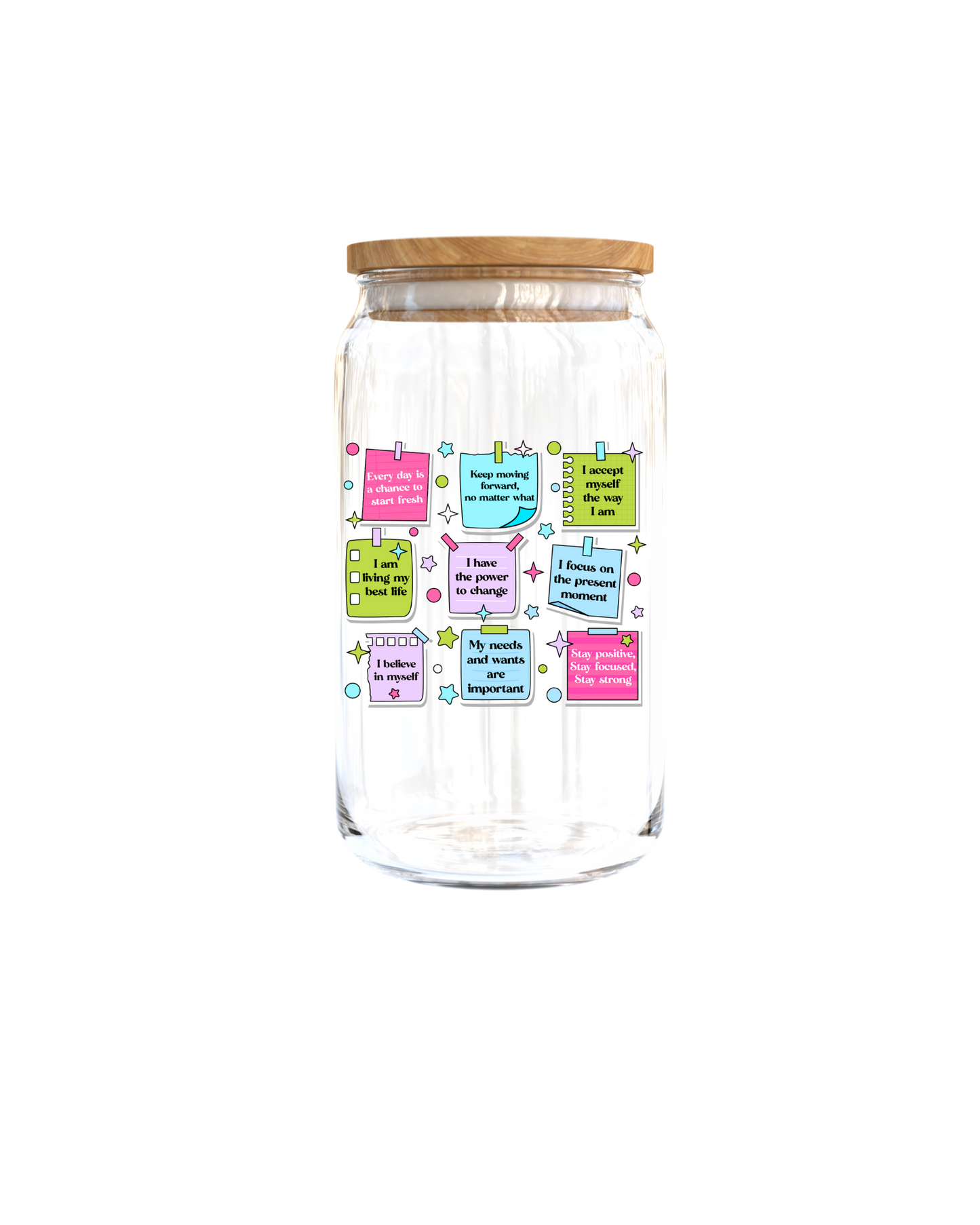 Sticky notes (Motivational )- Journal UV DTF DECAL