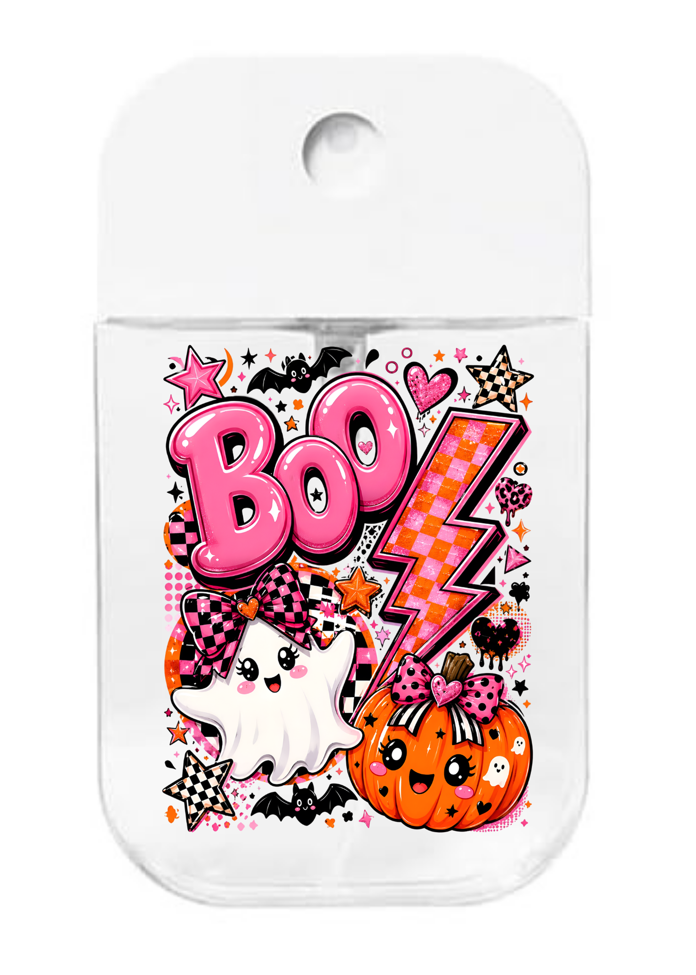 Boo- UVDTF- Spray bottle Tranfers
