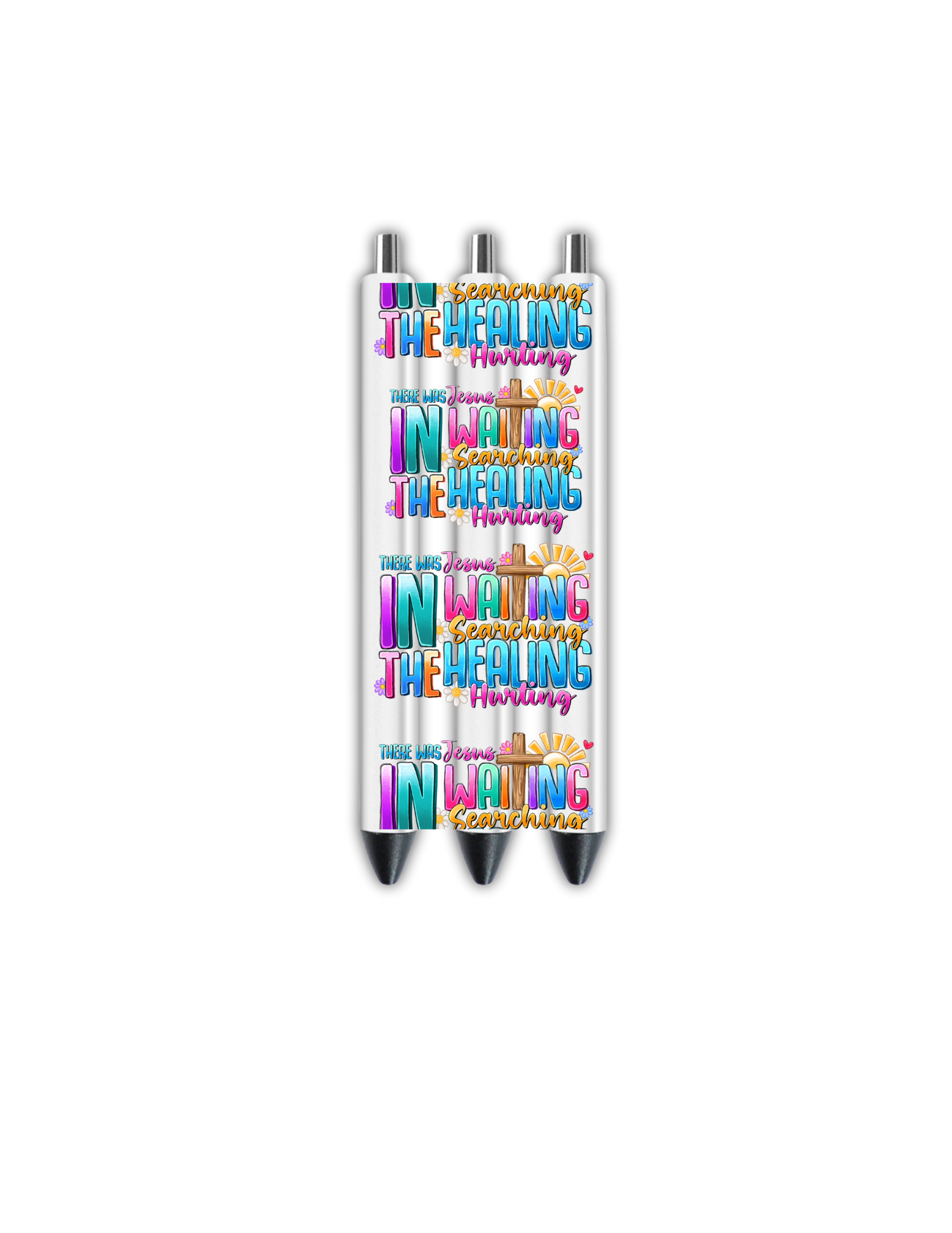 There was Jesus in the waiting -Journal UV DTF DECAL