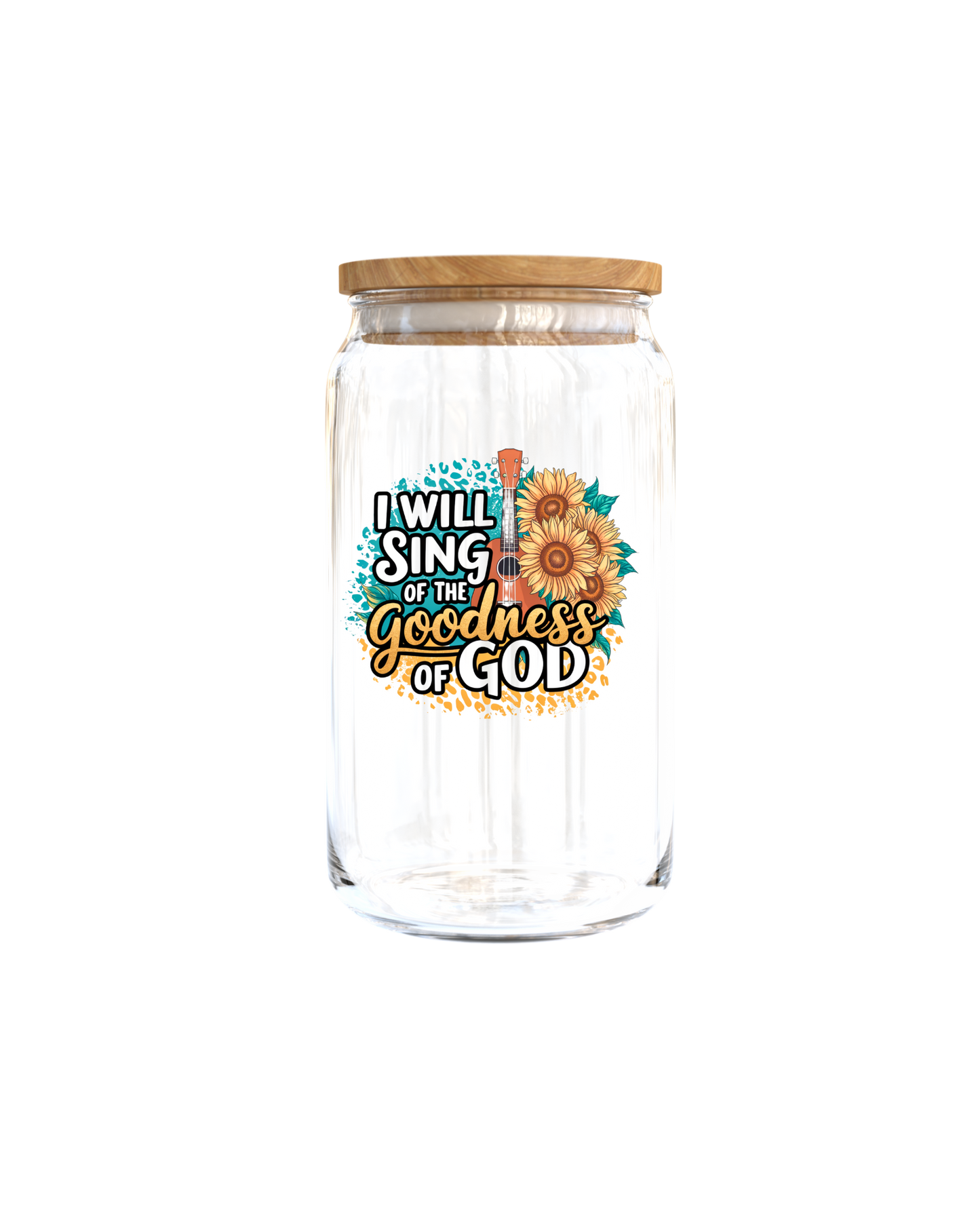 I will sing of the goodness of God- Journal UV DTF