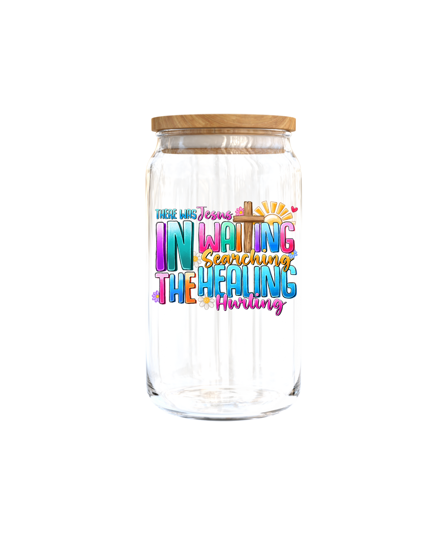 There was Jesus in the waiting -Journal UV DTF DECAL