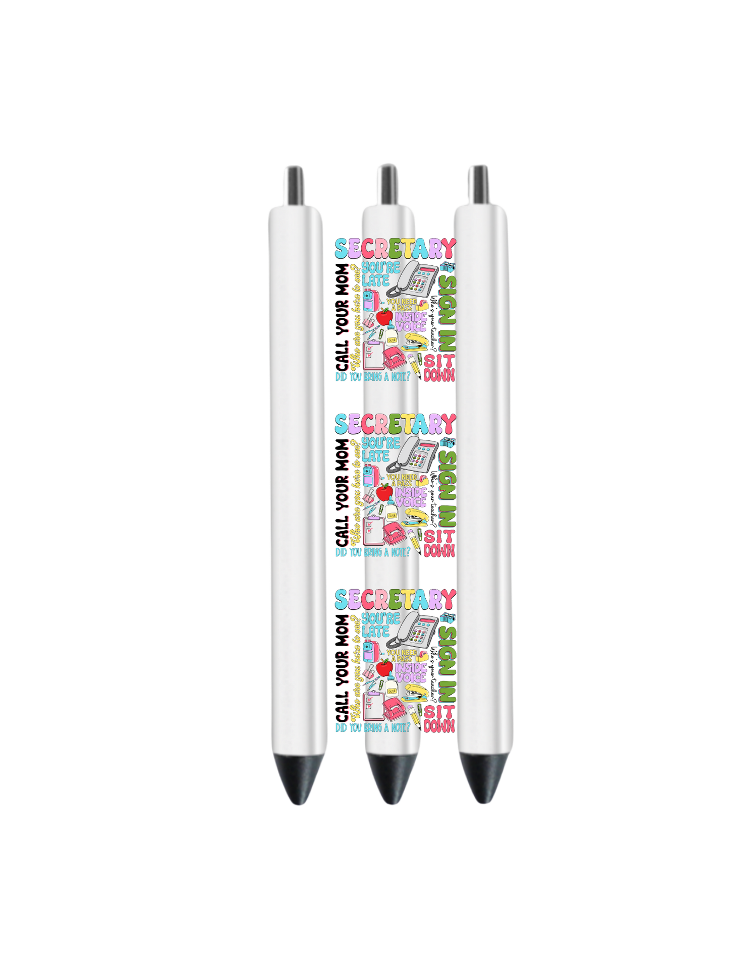 Secretary- Journal UV DTF DECAL