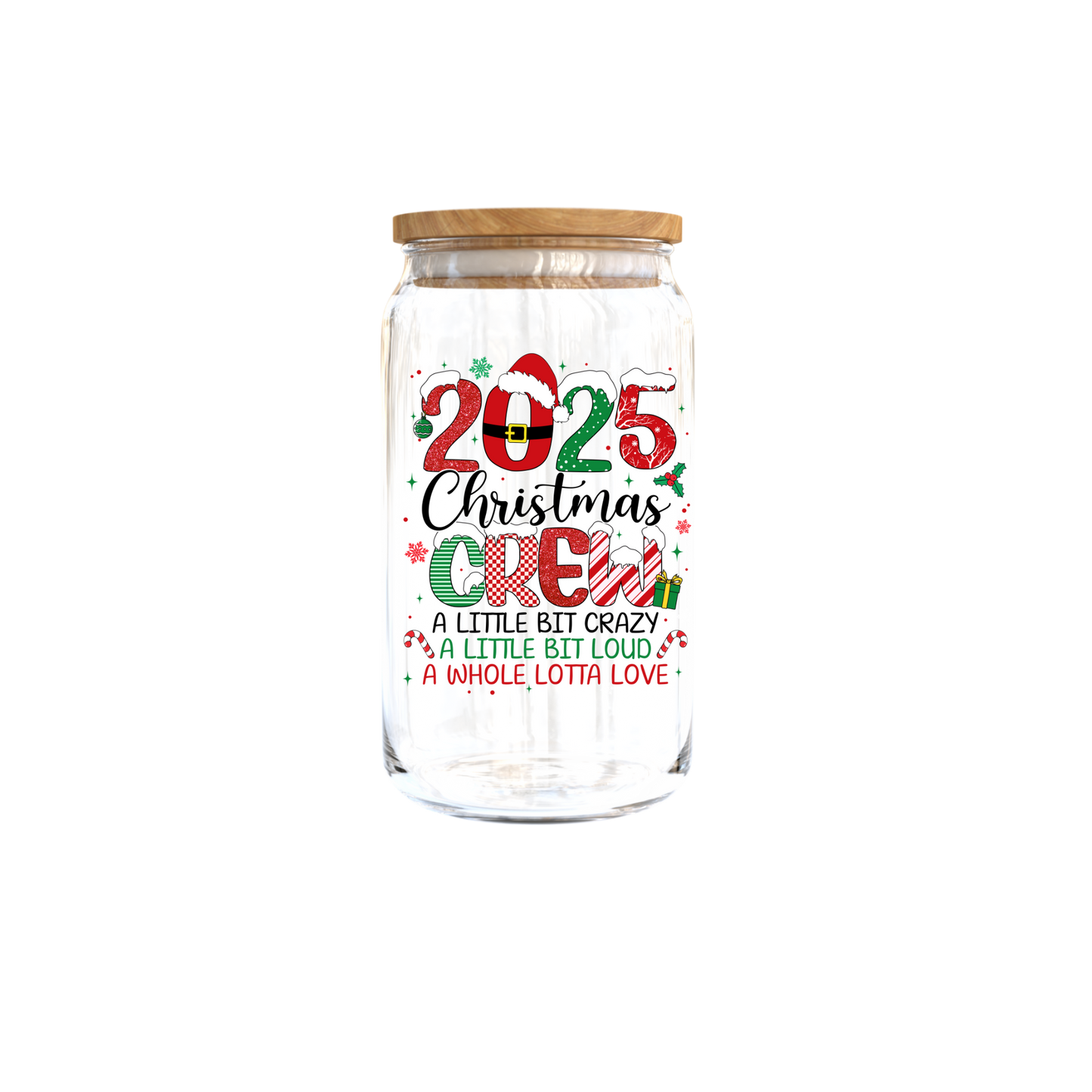 2025 Christmas Crew - UV DTF DECAL 4''