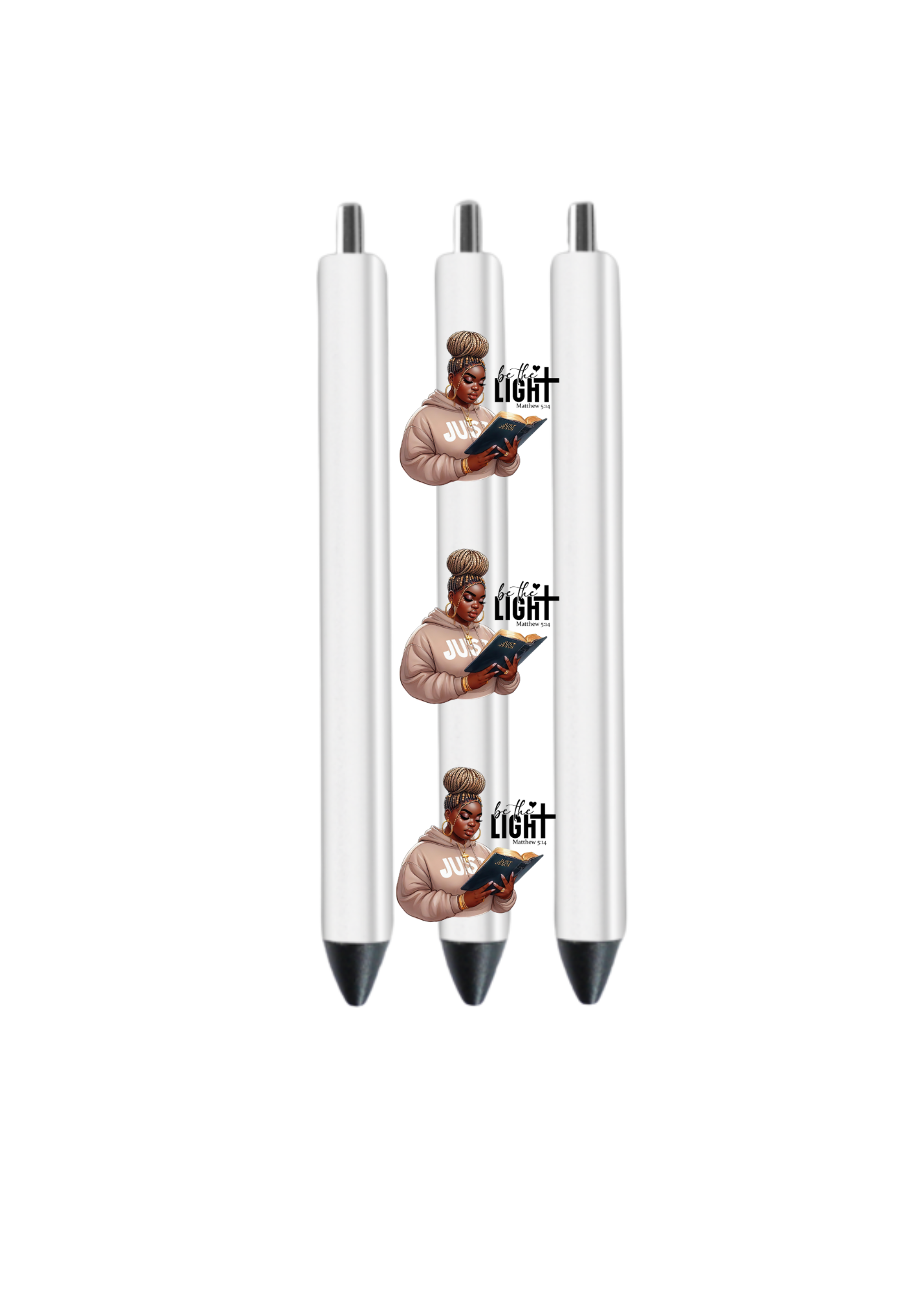 Be the Light Matthew 5:14 - (Christian related)-UV DTF