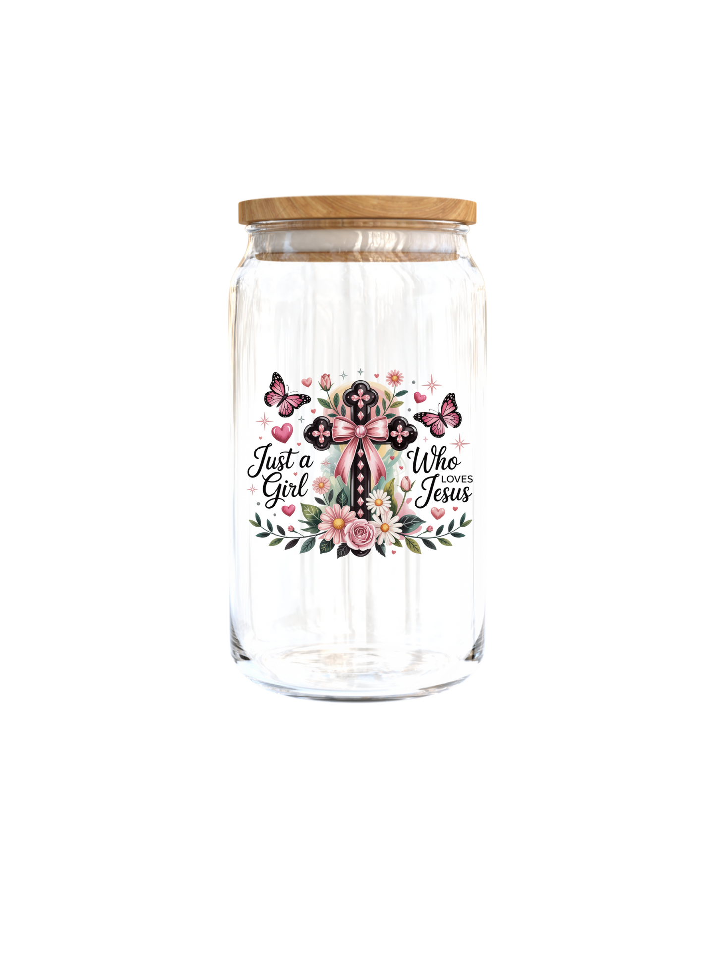 Just a girl Who loves jesus-UV DTF