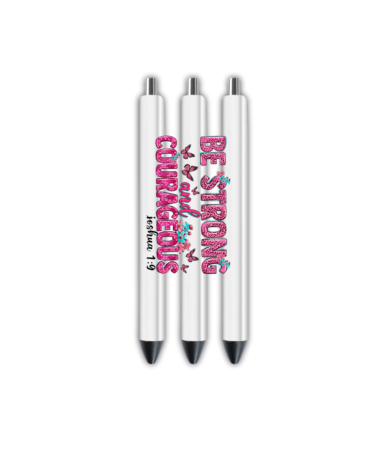 Be Strong and courteous - Journal UV DTF DECAL