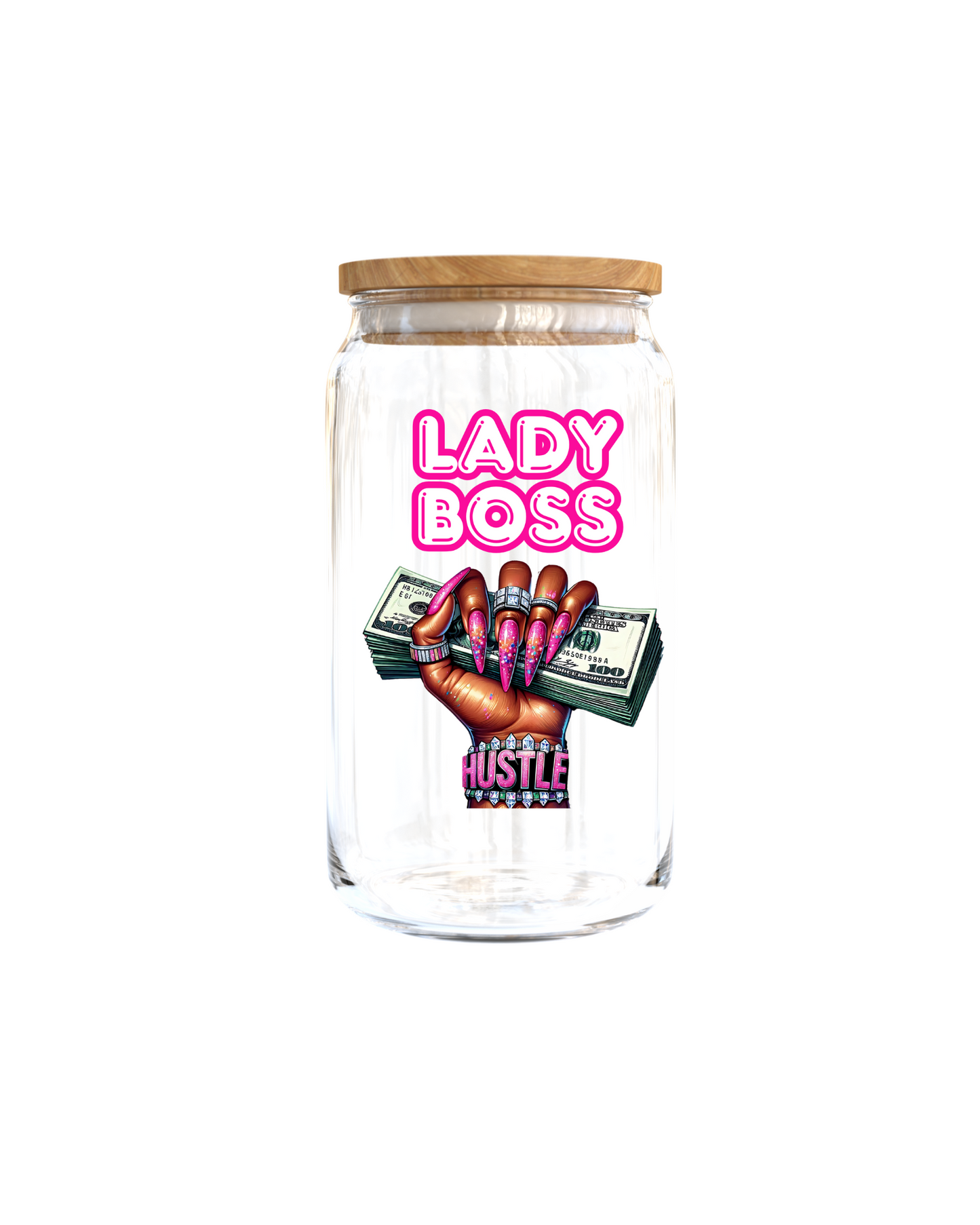 Lady Boss Hustle - Journal UV DTF
