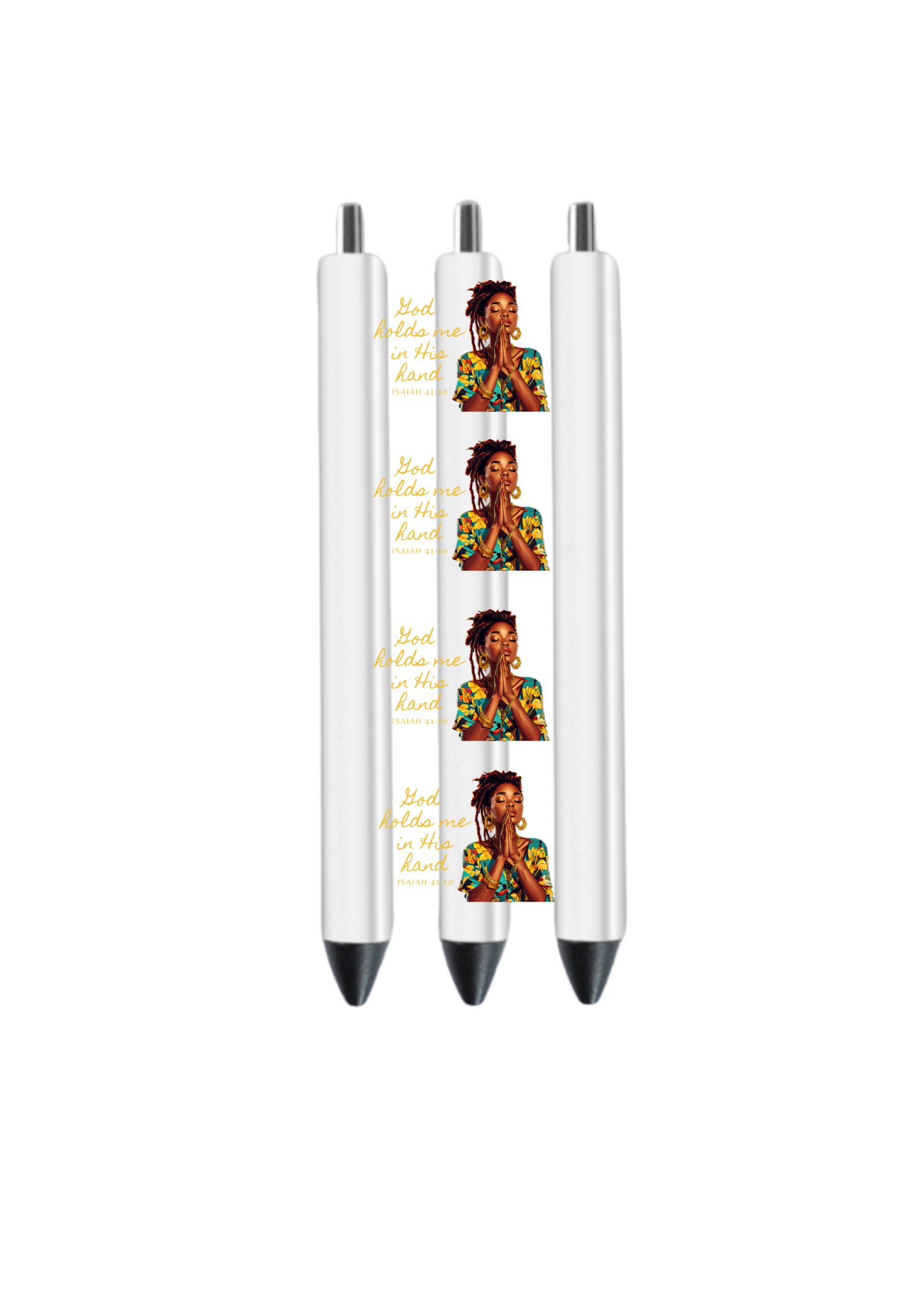 God holds me his hand- ( Christian related)-UV DTF