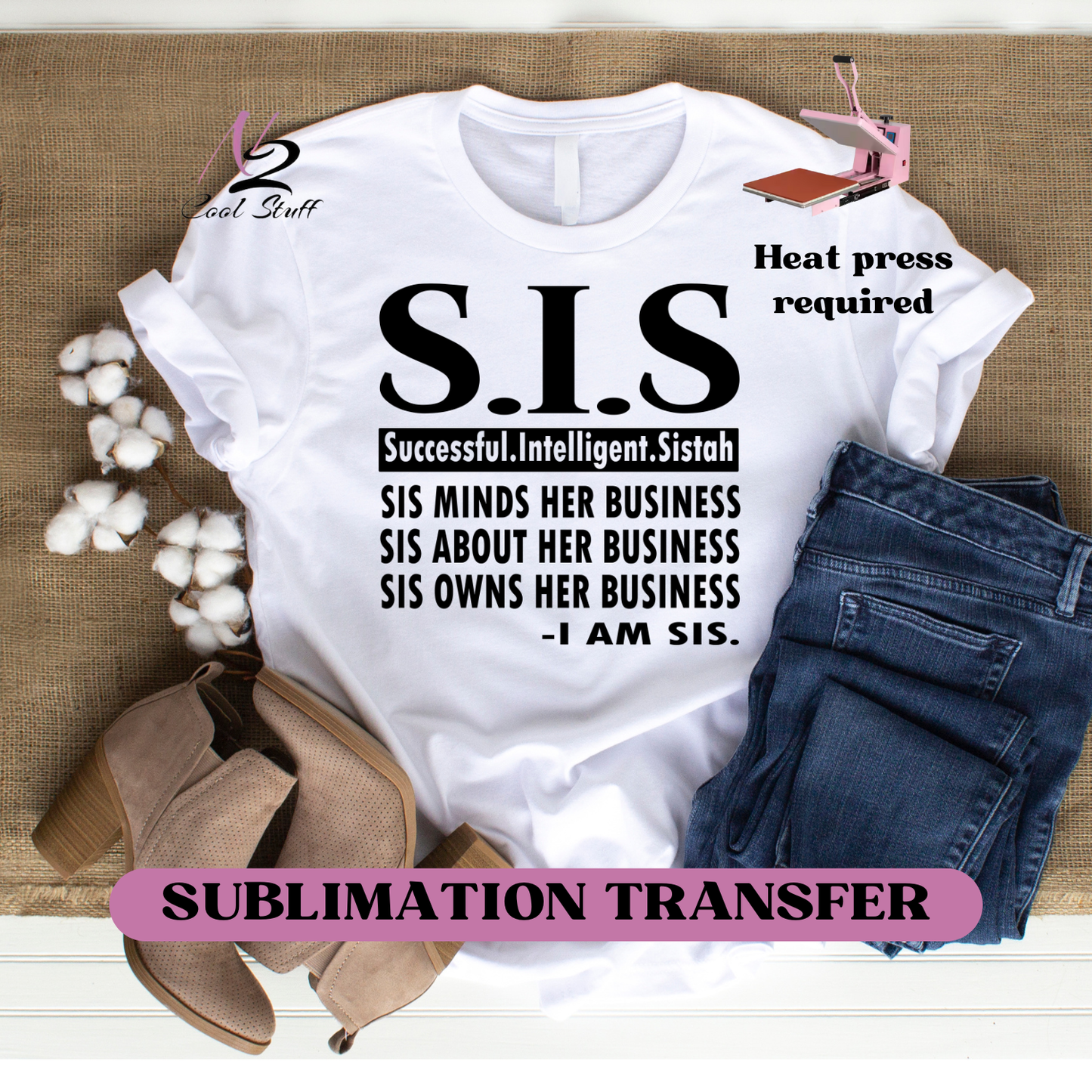 S. I. S- Ready to press transfer