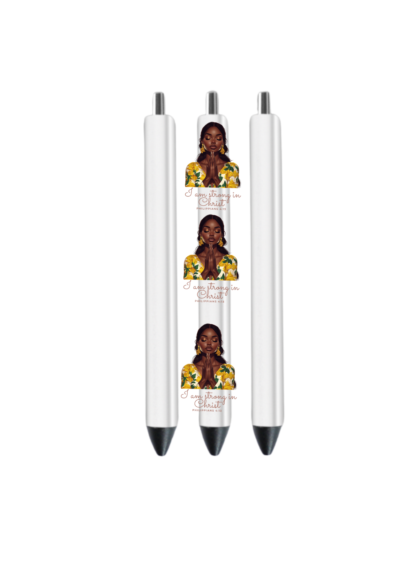 I am strong in Christ - ( Christian related)-UV DTF