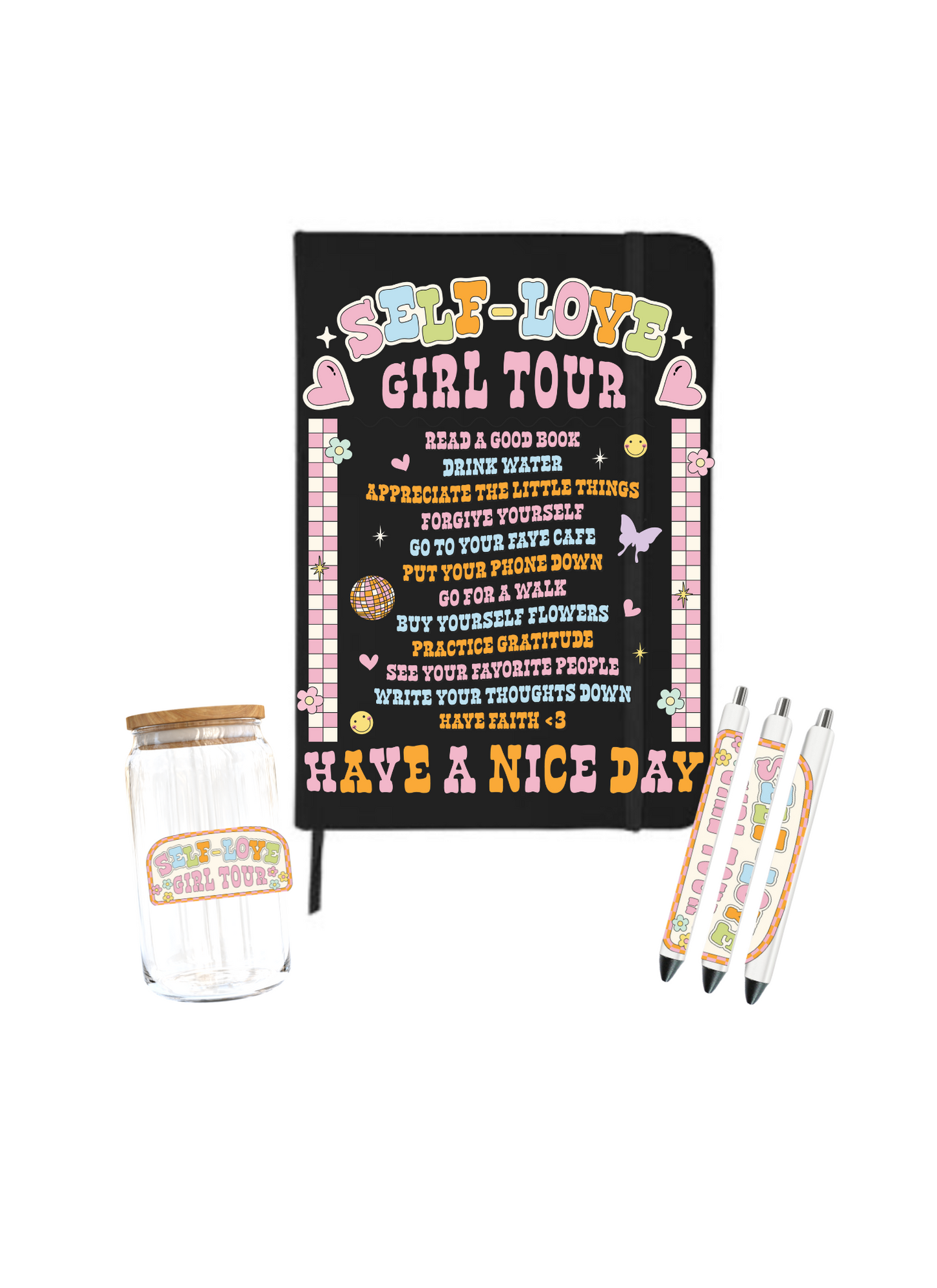 Self love Tour | Journal UV DTF DECAL