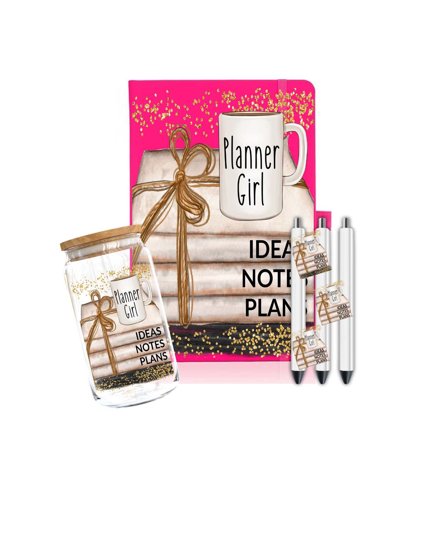 Planner Girl Journal | Journal UV DTF DECAL