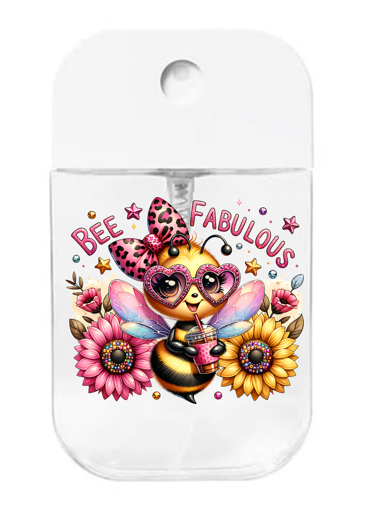 Bee- Fabulous -UVDTF- Spray bottle Tranfers