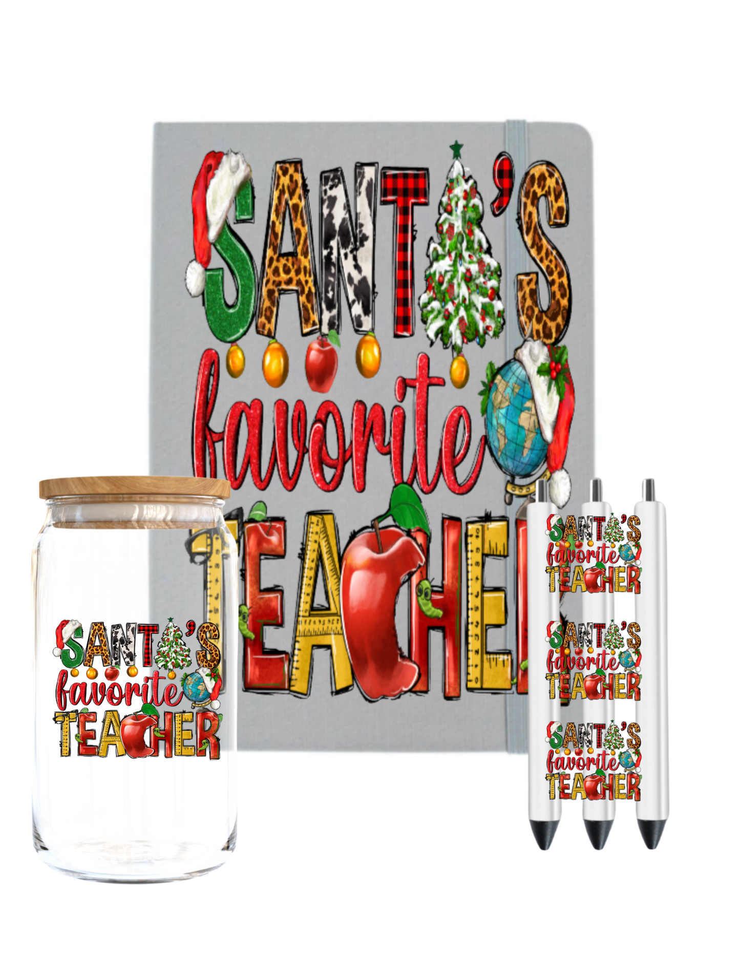 Santas Favorite Teacher -UV DTF