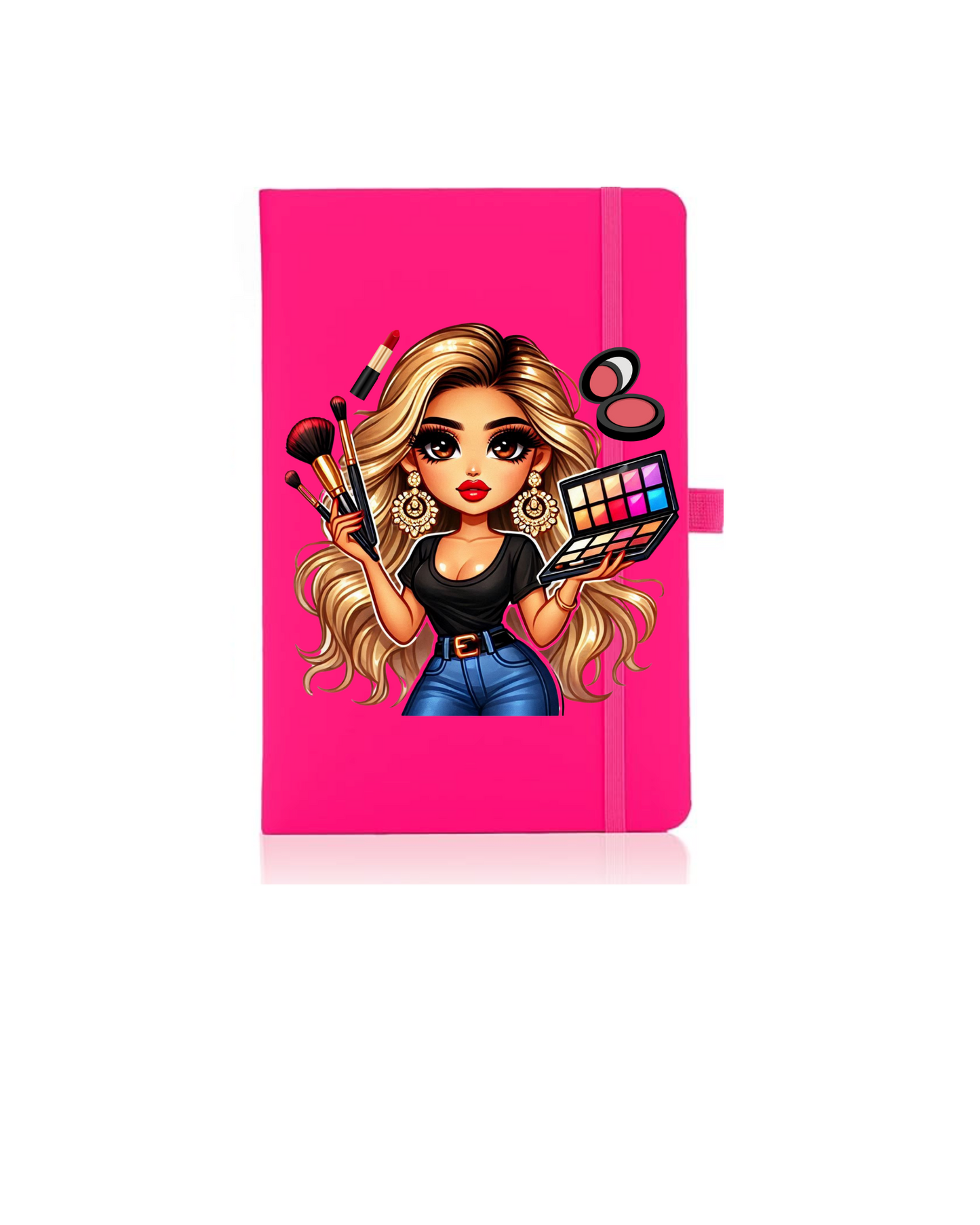 Makeup -Blonde- Journal UV DTF