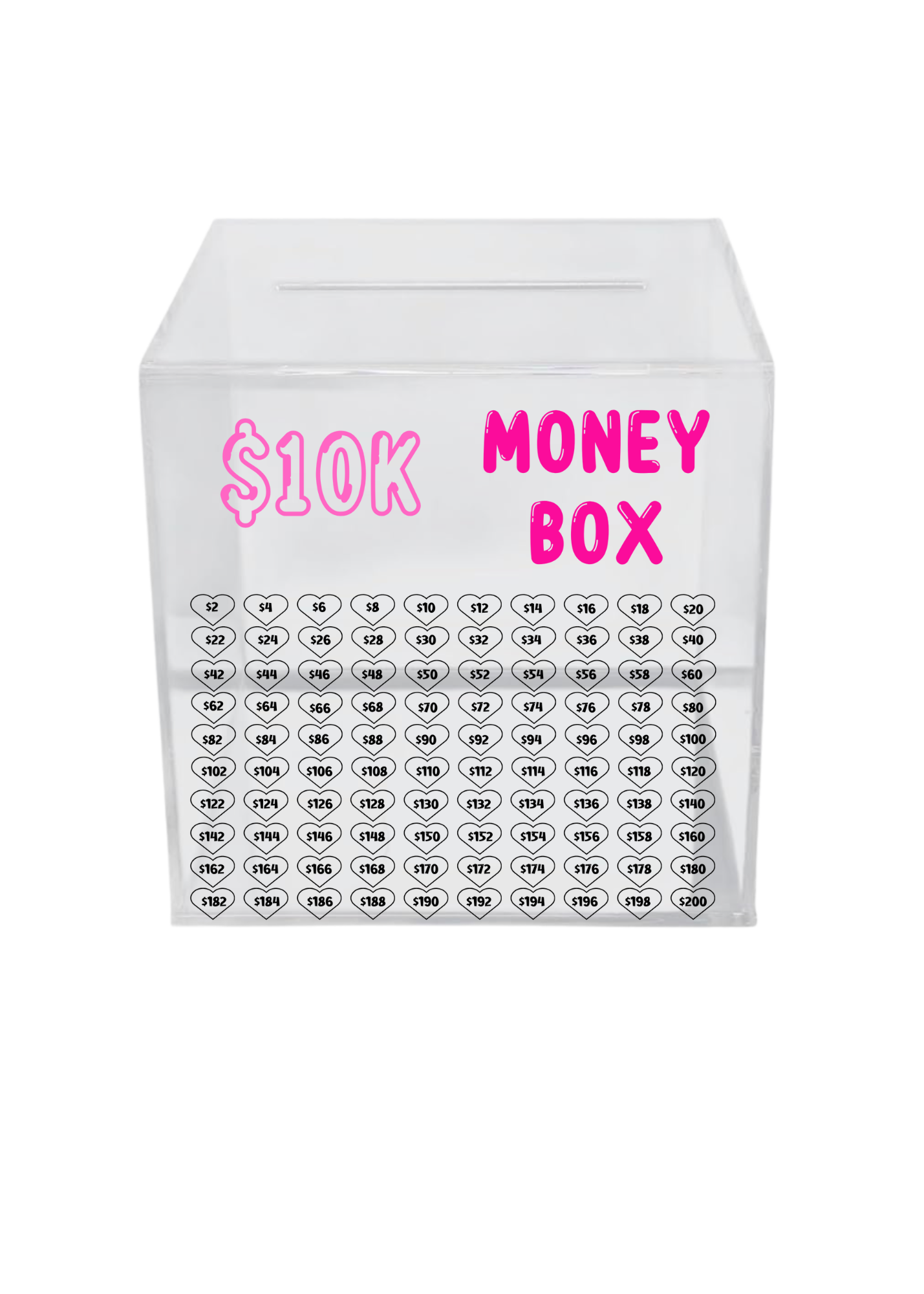 10k money challenge pink - UVDTF