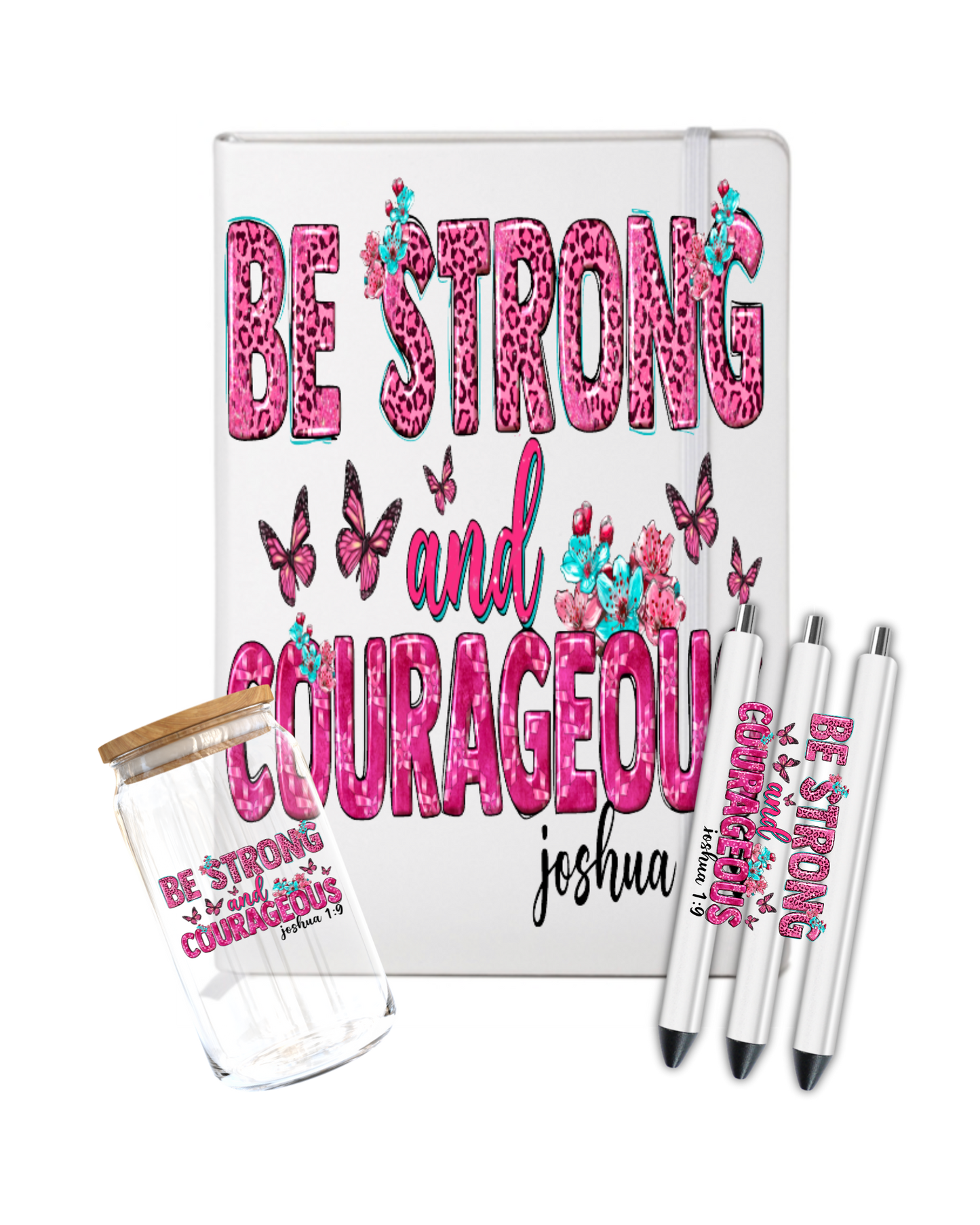 Be Strong and courteous - Journal UV DTF DECAL
