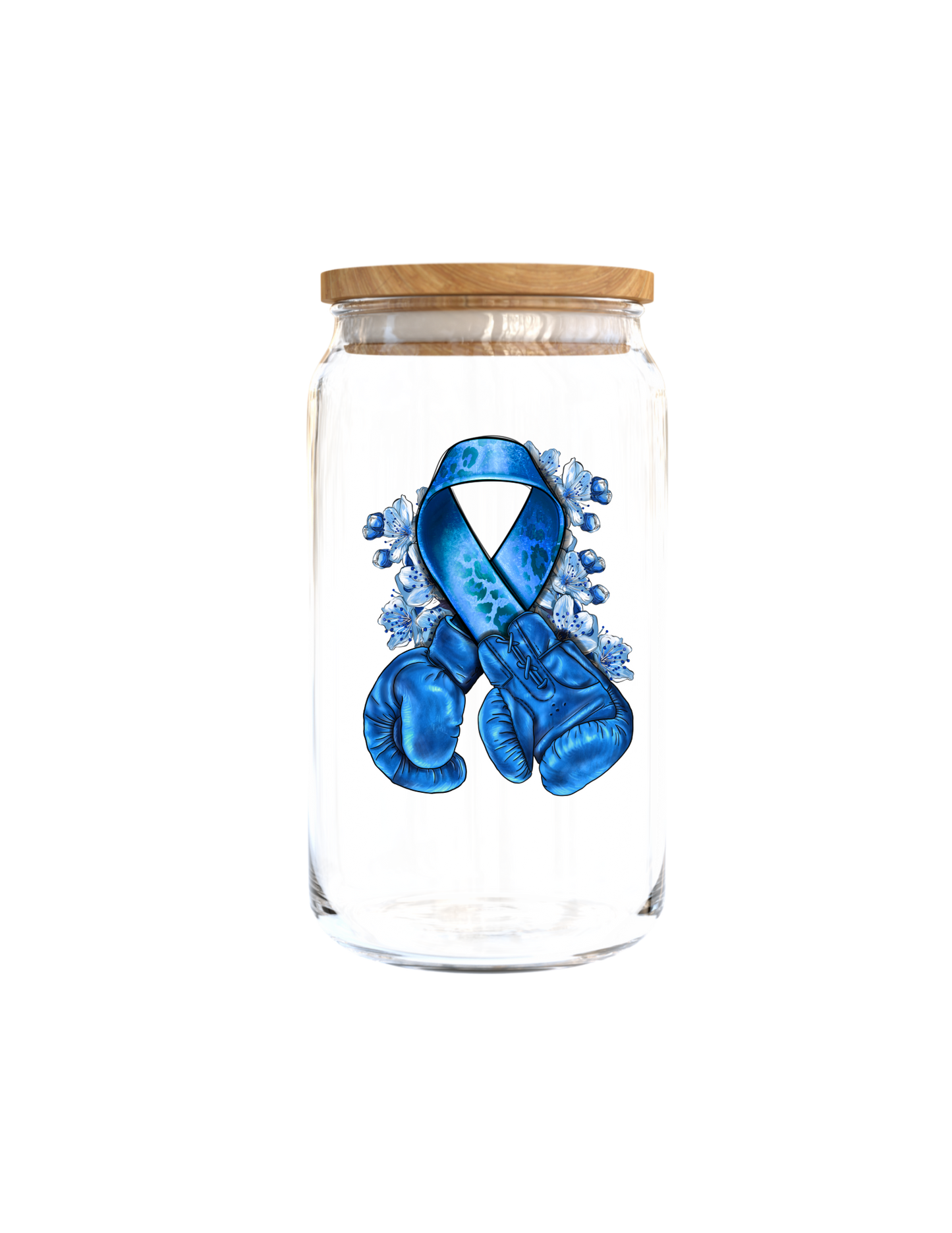 Blue ribbon -UV DTF