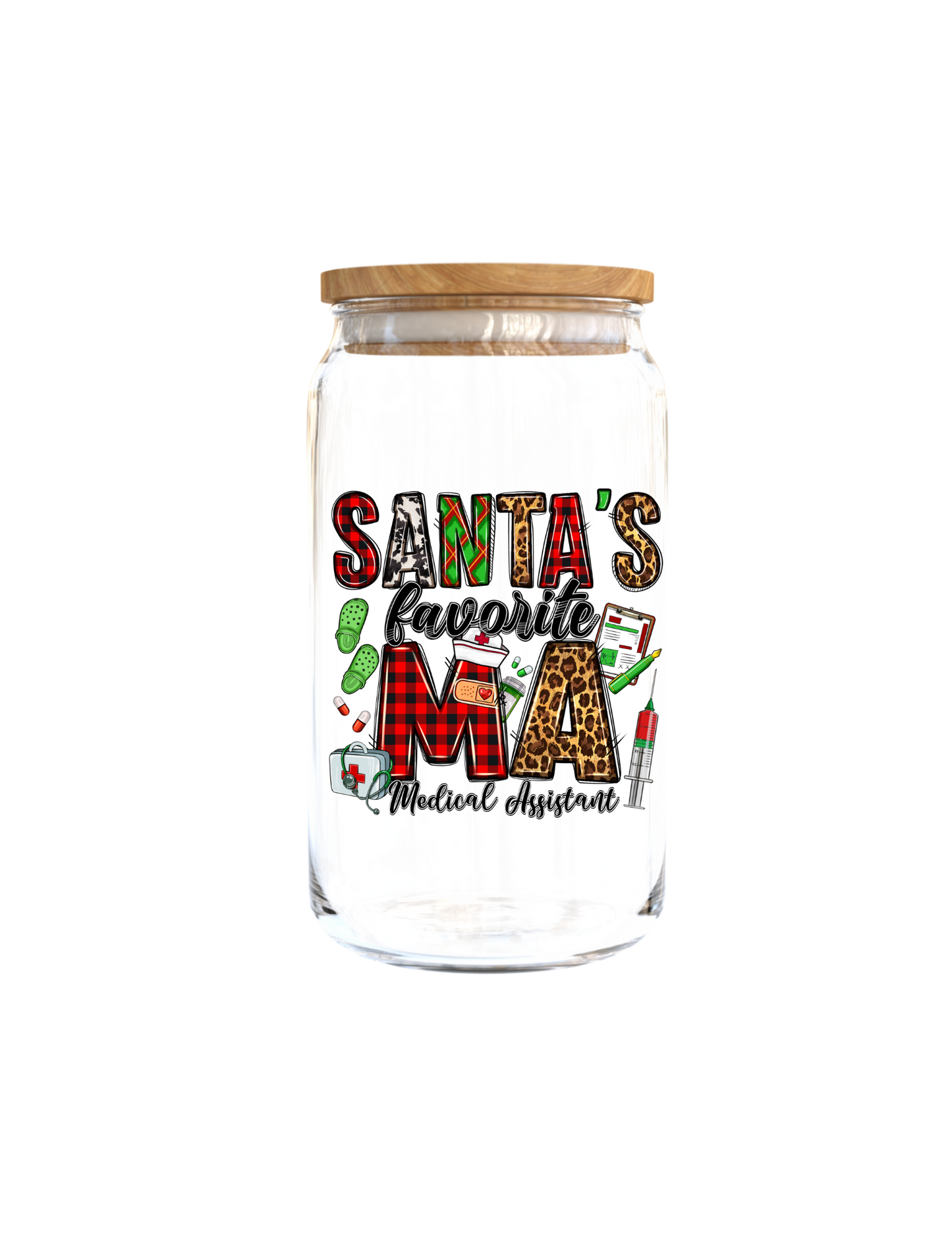 Santas Favorite MA -UV DTF