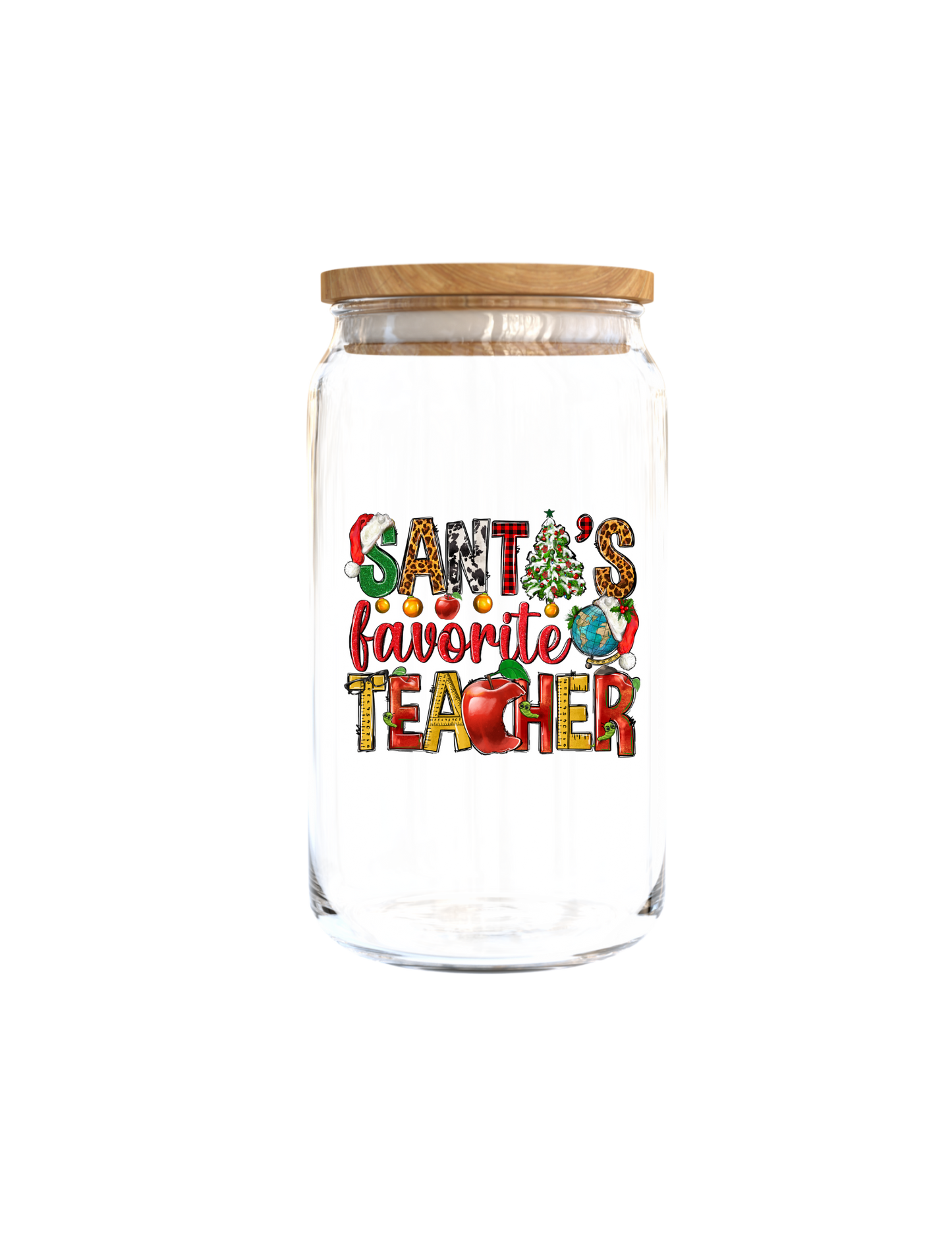 Santas Favorite Teacher -UV DTF
