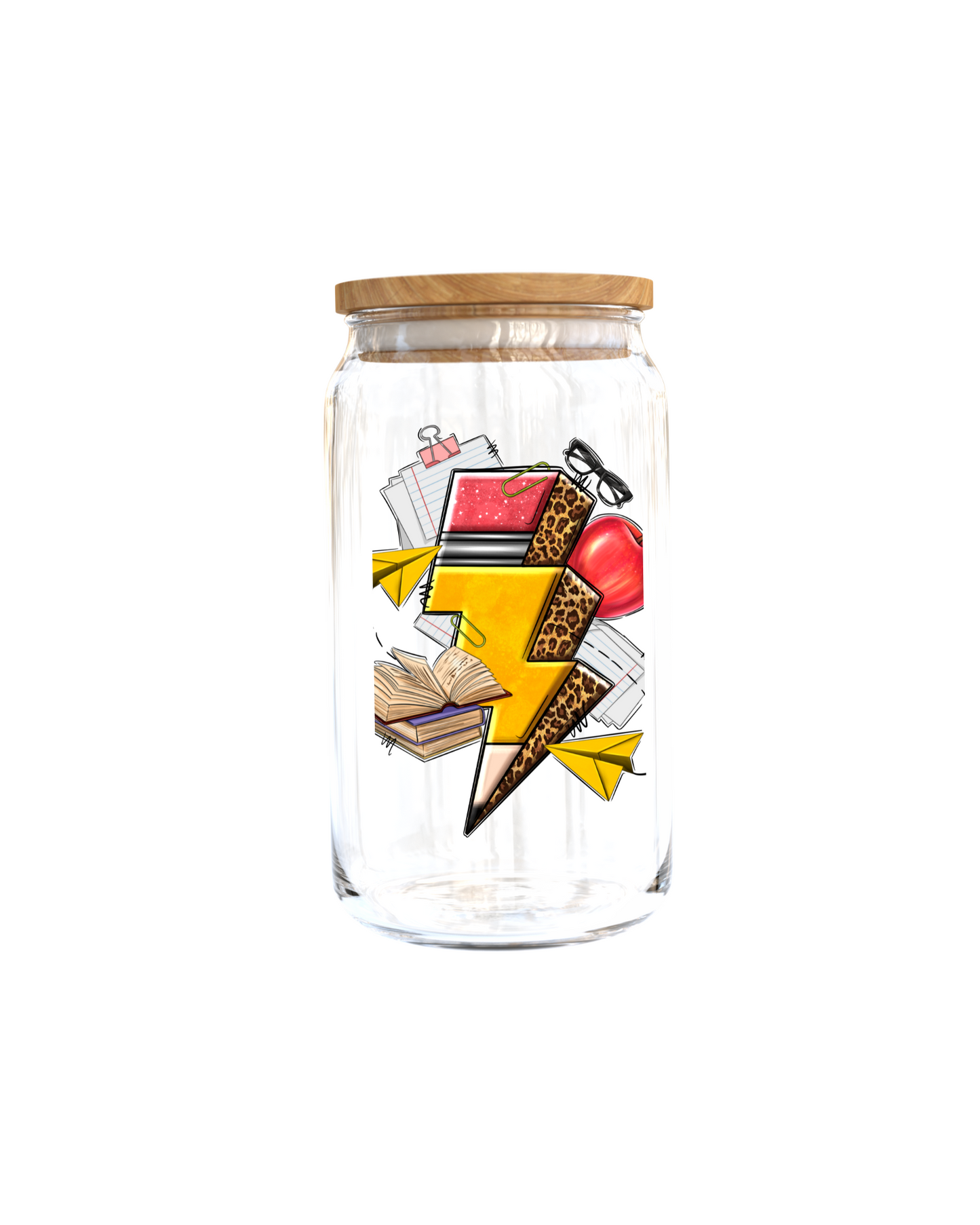 Teacher Bolt-Journal UV DTF DECAL