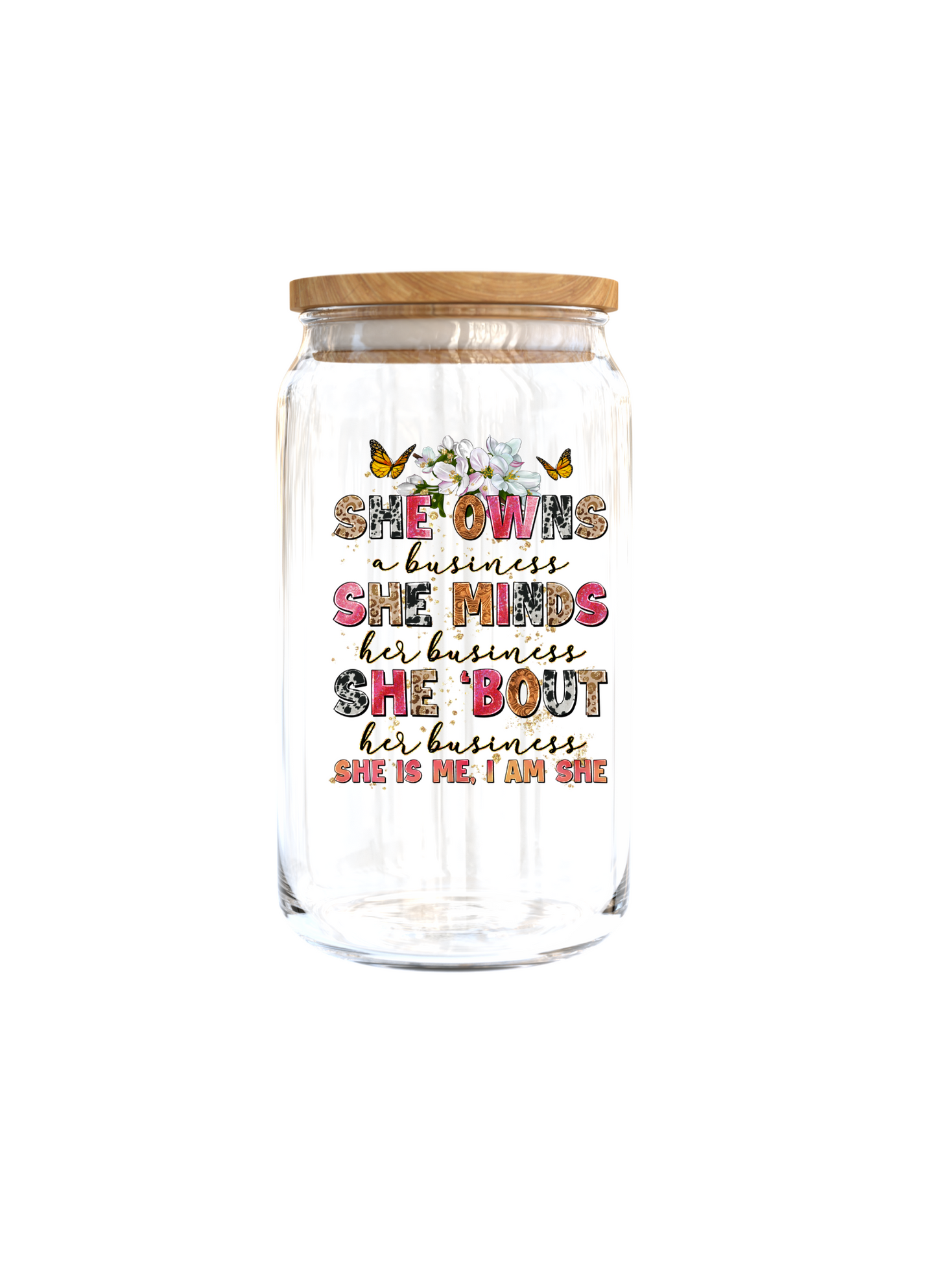 She owns a business | Journal UV DTF DECAL