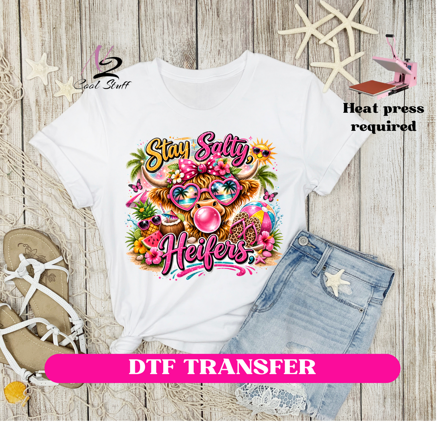 Stay Salty -Dtf Transfer
