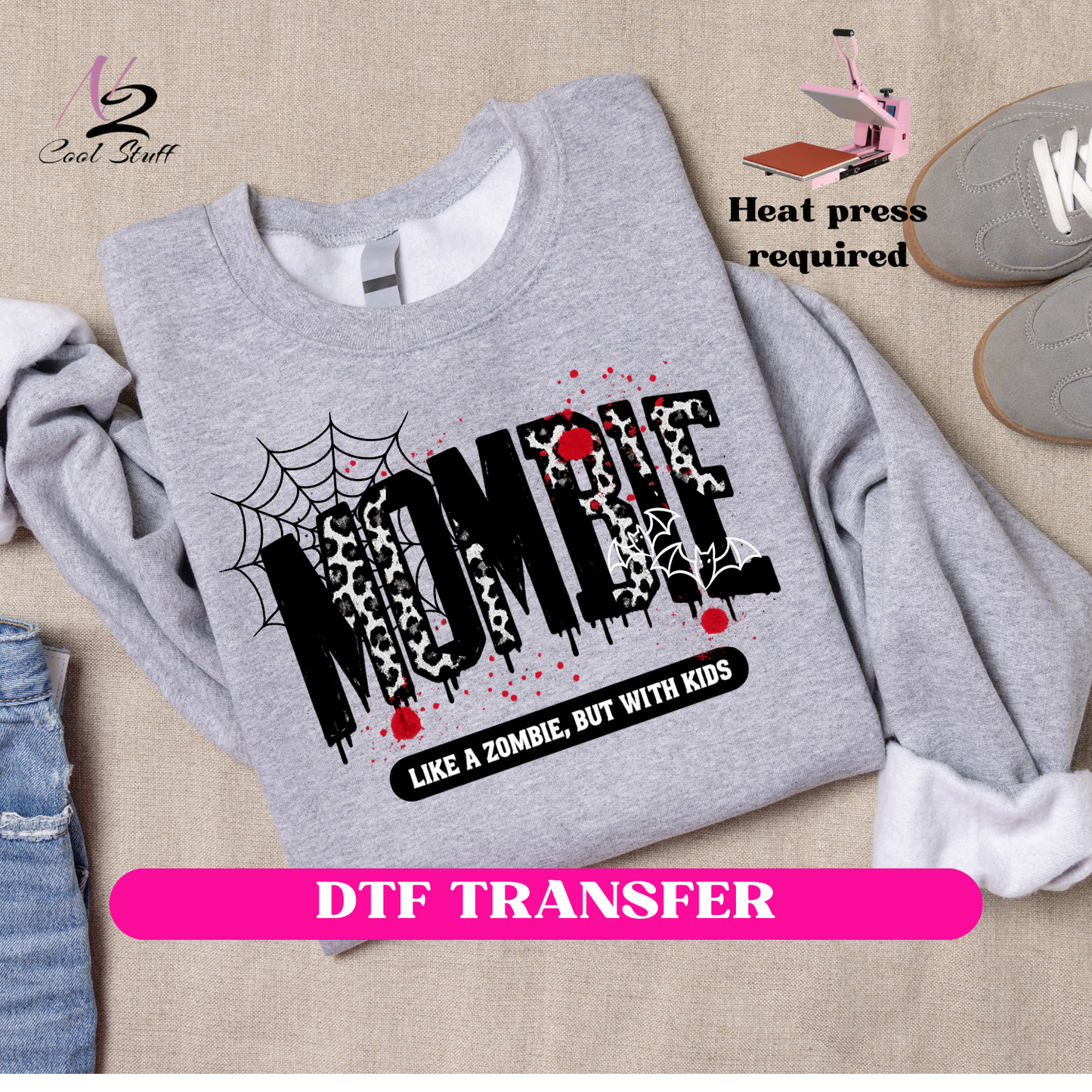 Mommie (Halloween)-Dtf Transfer