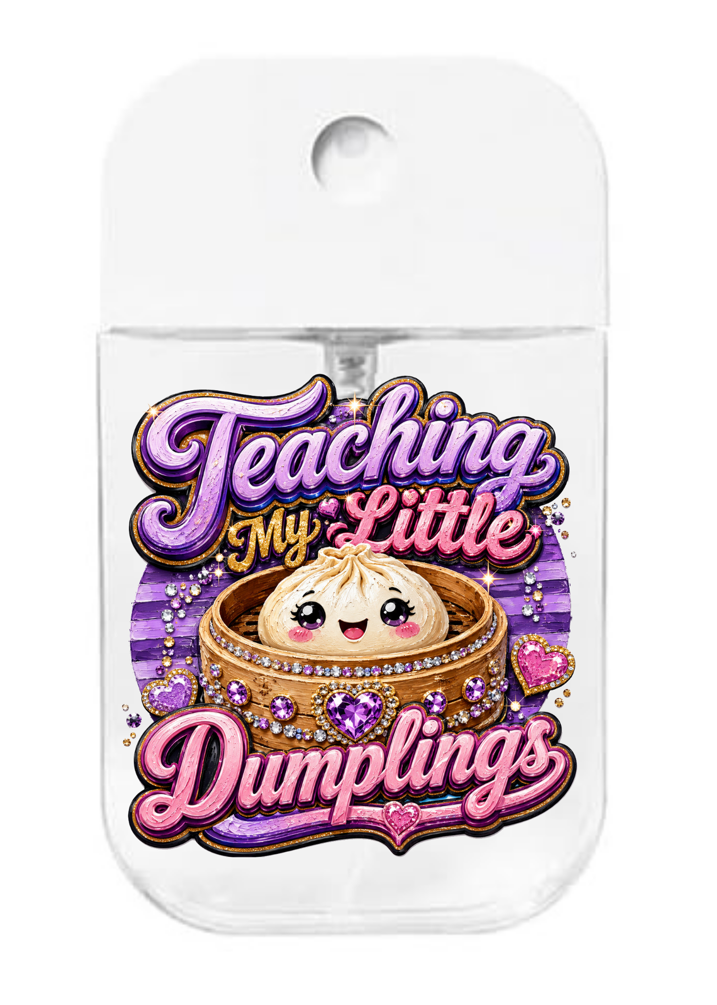 Teaching my little dumplings-UVDTF- Spray bottle Tranfers