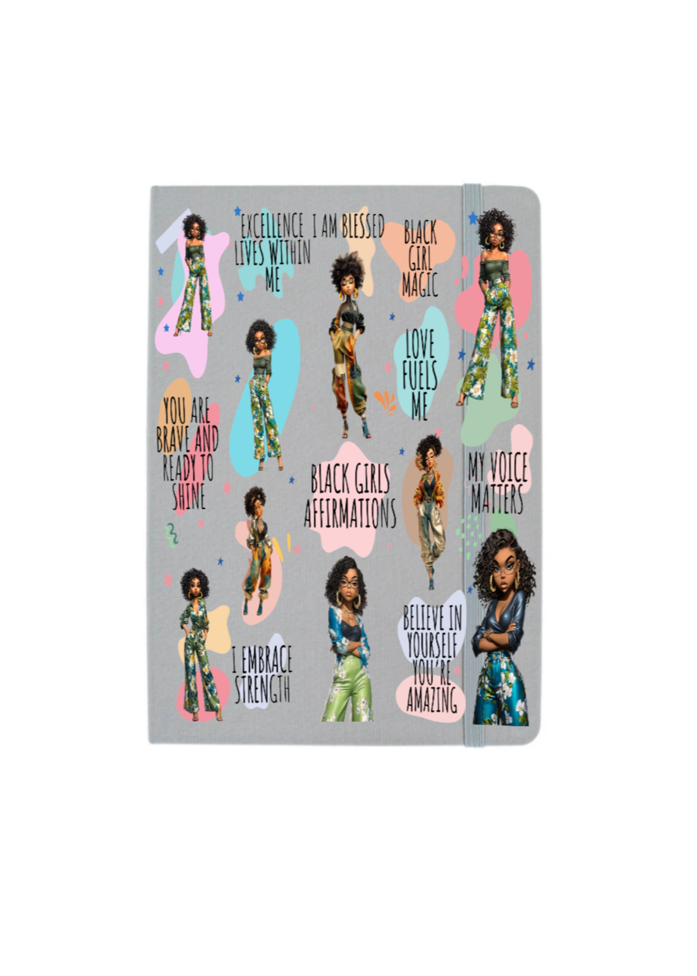 Black Girl Affirmations -UV DTF