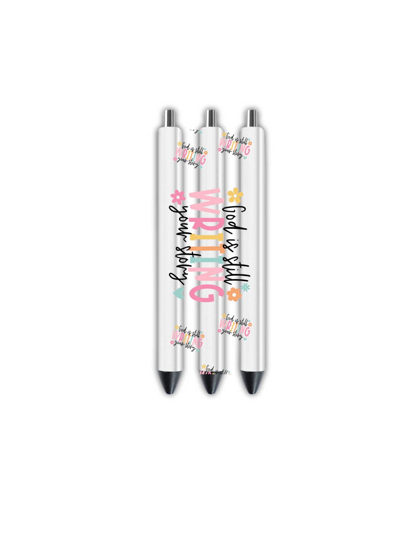 God is still writing your story -Journal UV DTF DECAL