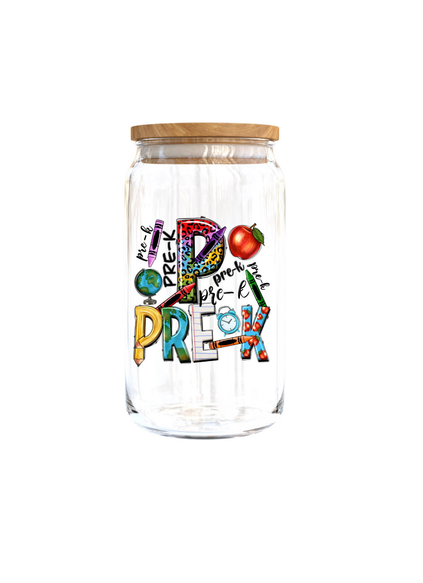 Pre -K | UV DTF DECAL 3''(Double Sided image)