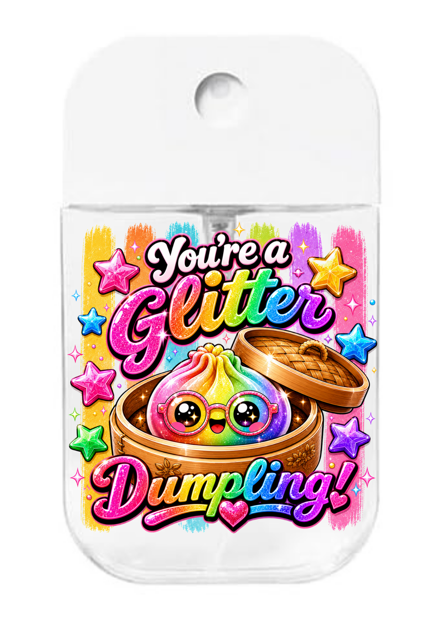 You're a Glitter Dumpling- UVDTF- Spray bottle Tranfers