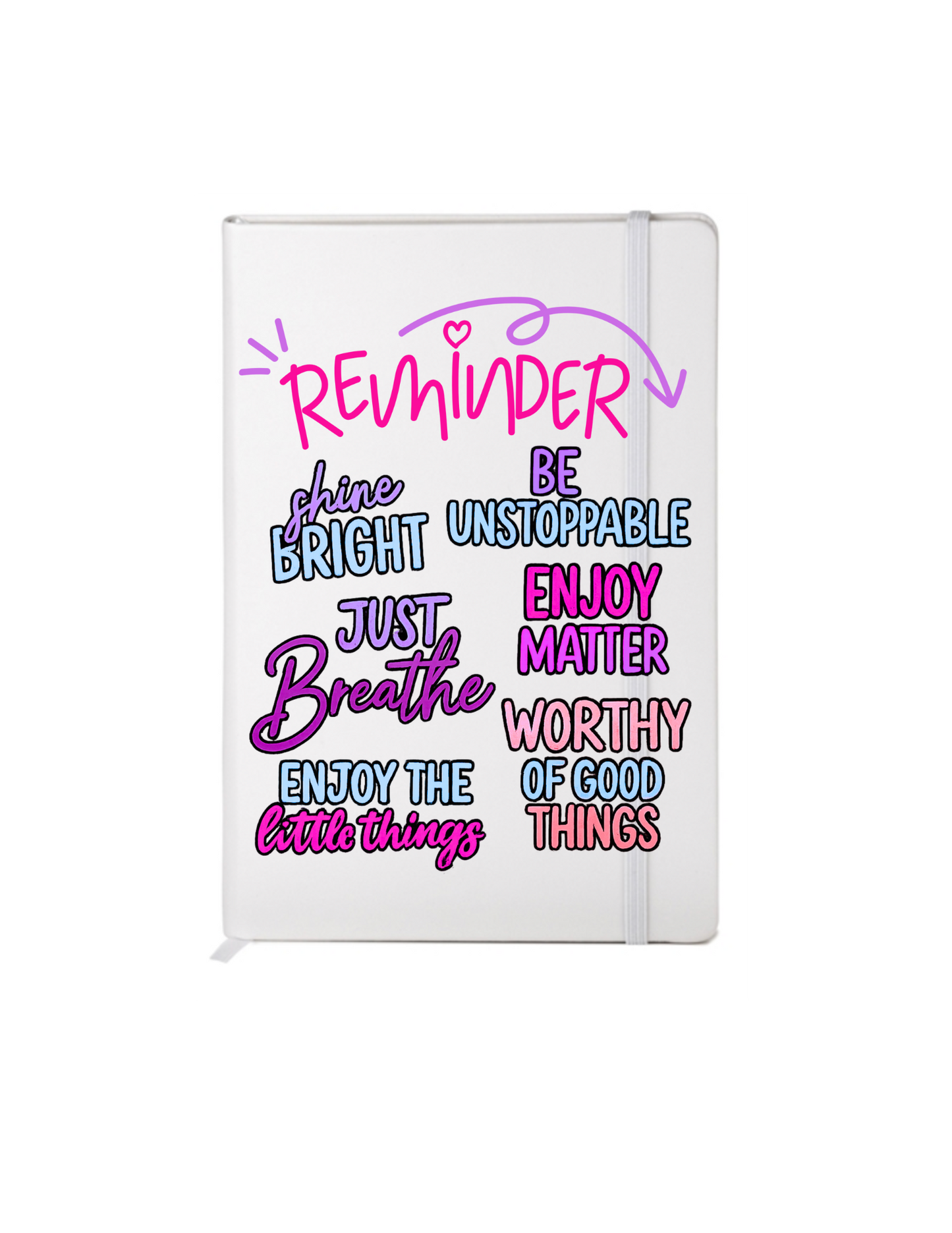 Reminder- Journal UV DTF DECAL