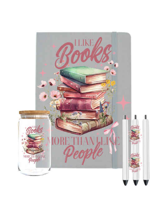 I like books More than people -UV DTF
