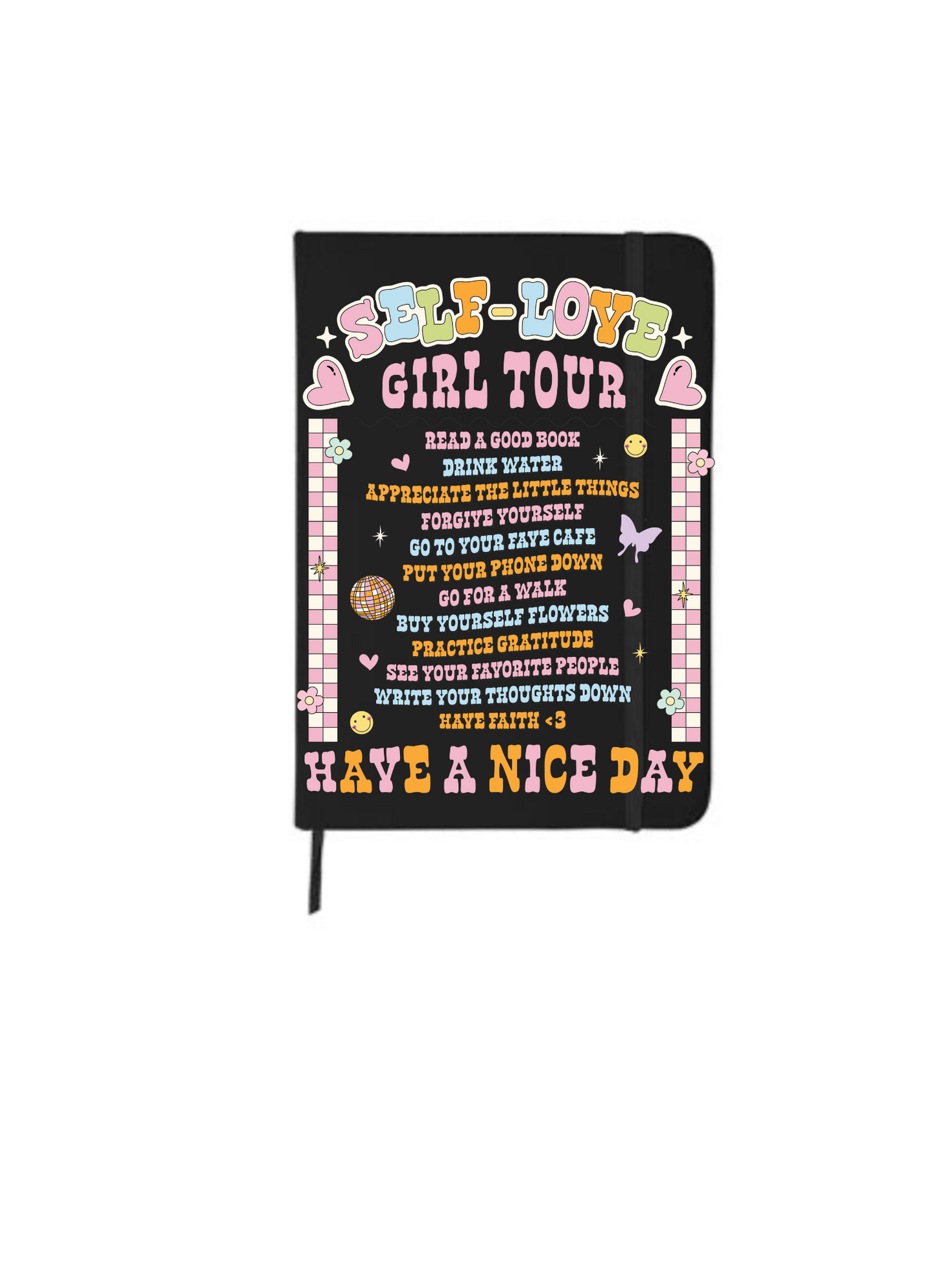 Self love Tour | Journal UV DTF DECAL