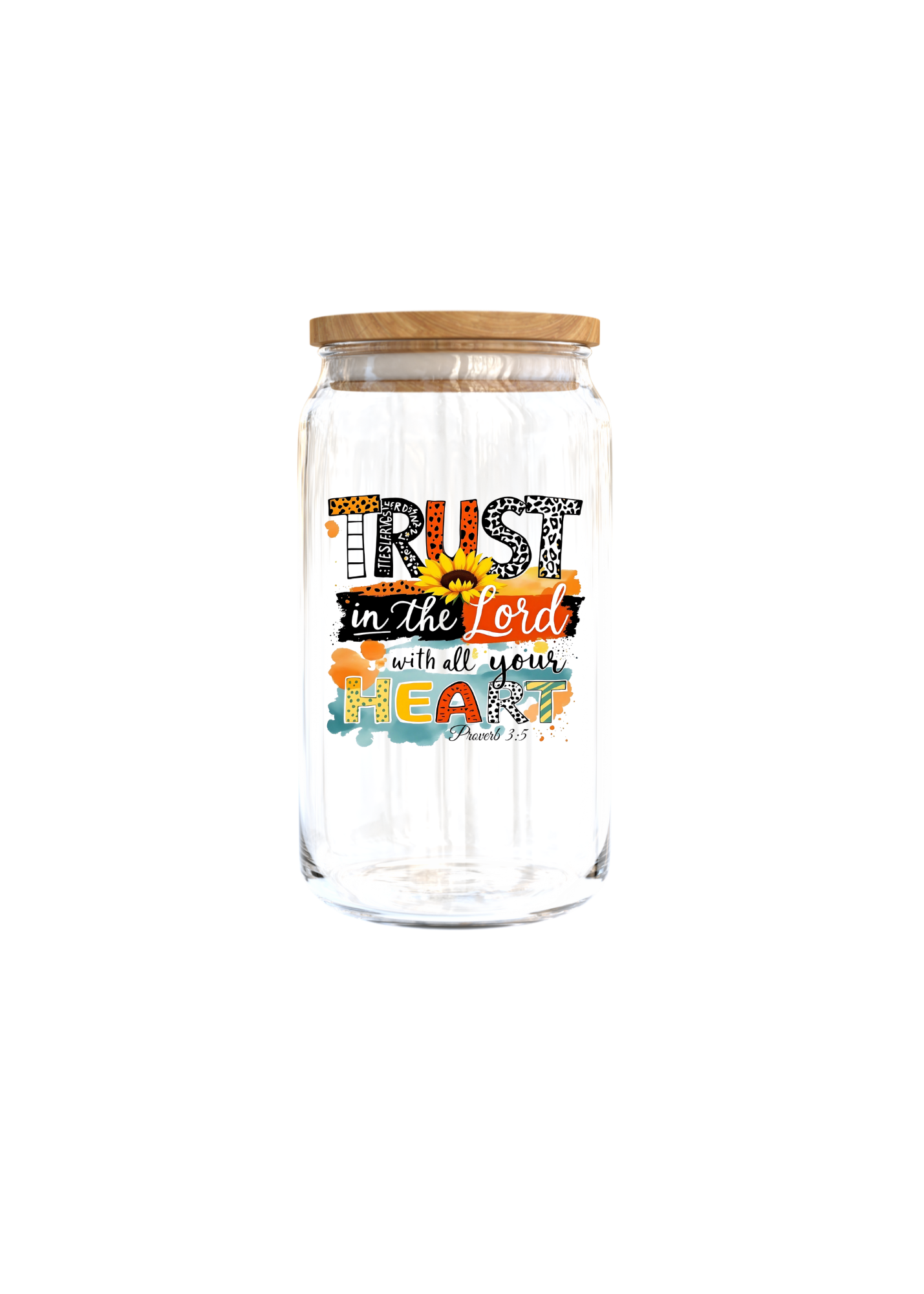 Trust in the lord with all your heart-UV DTF