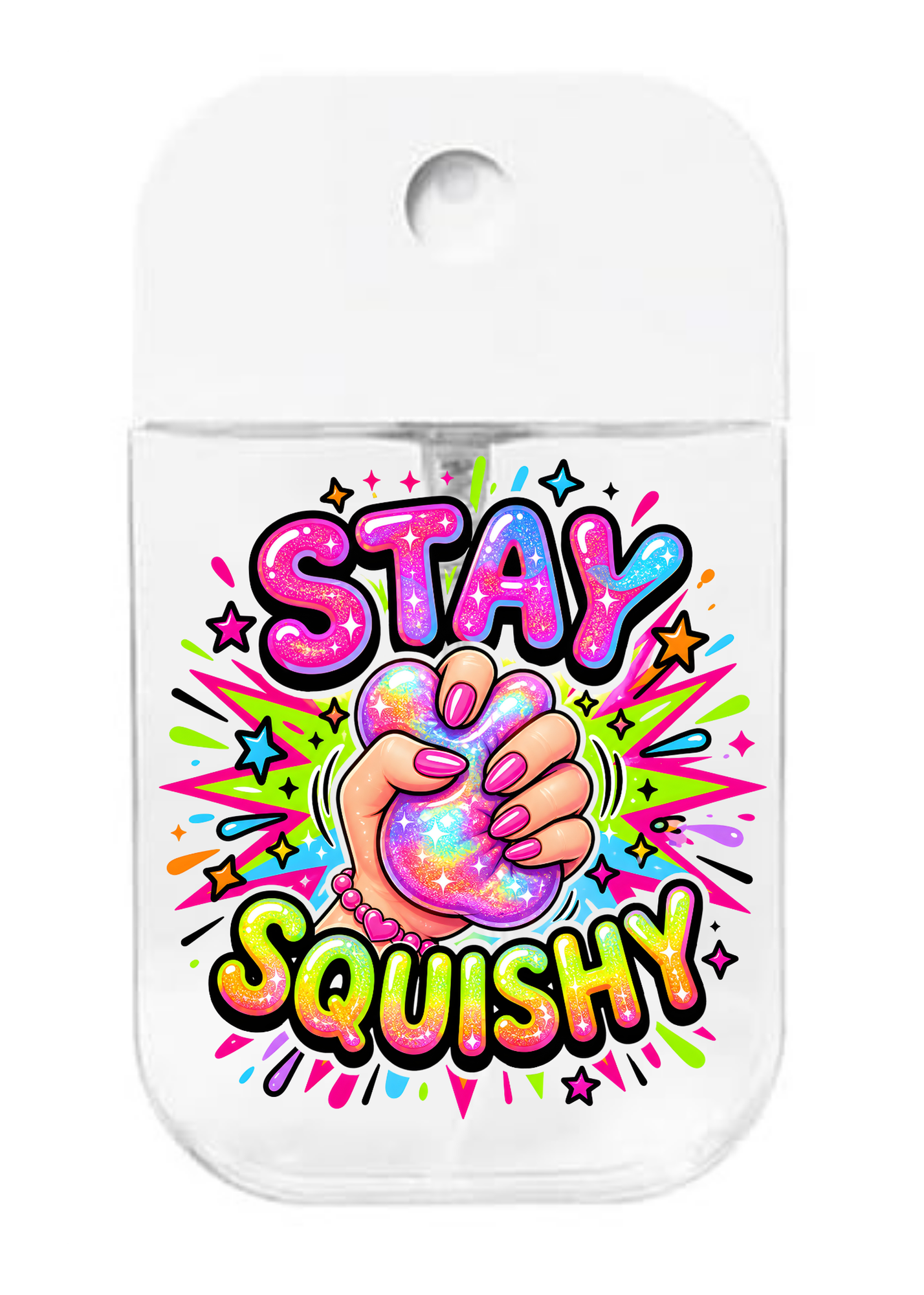 Stay Squishy - UVDTF- Spray bottle Tranfers
