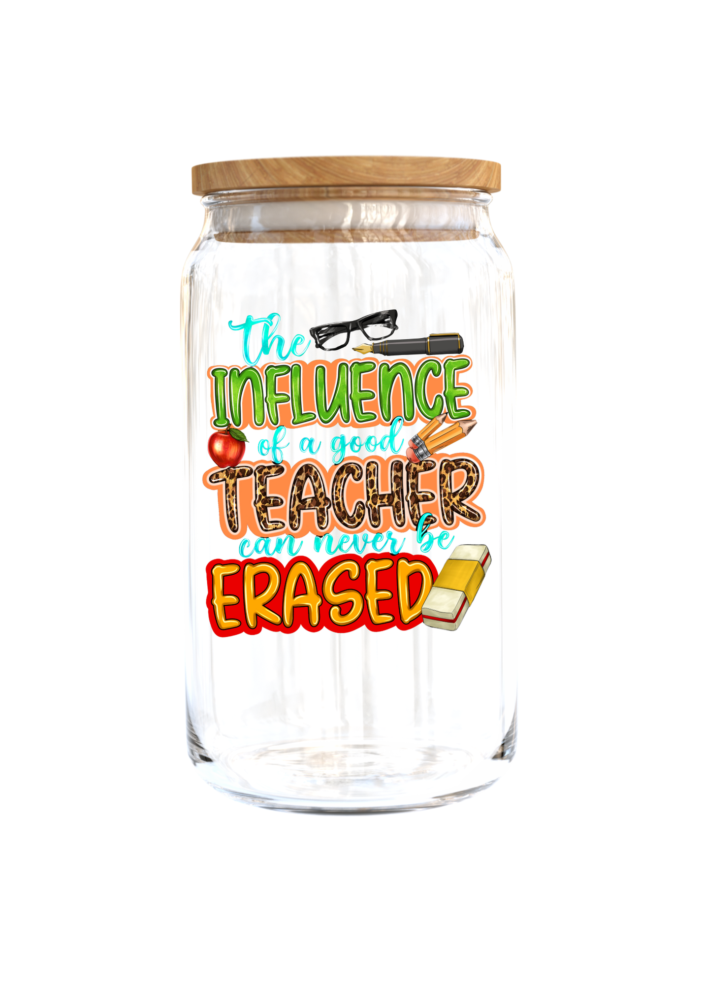 The Influence of a good Teacher can never be Erased -Journal UV DTF DECAL