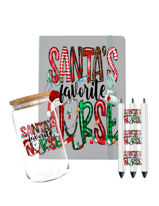 Santas Favorite Nurse -UV DTF