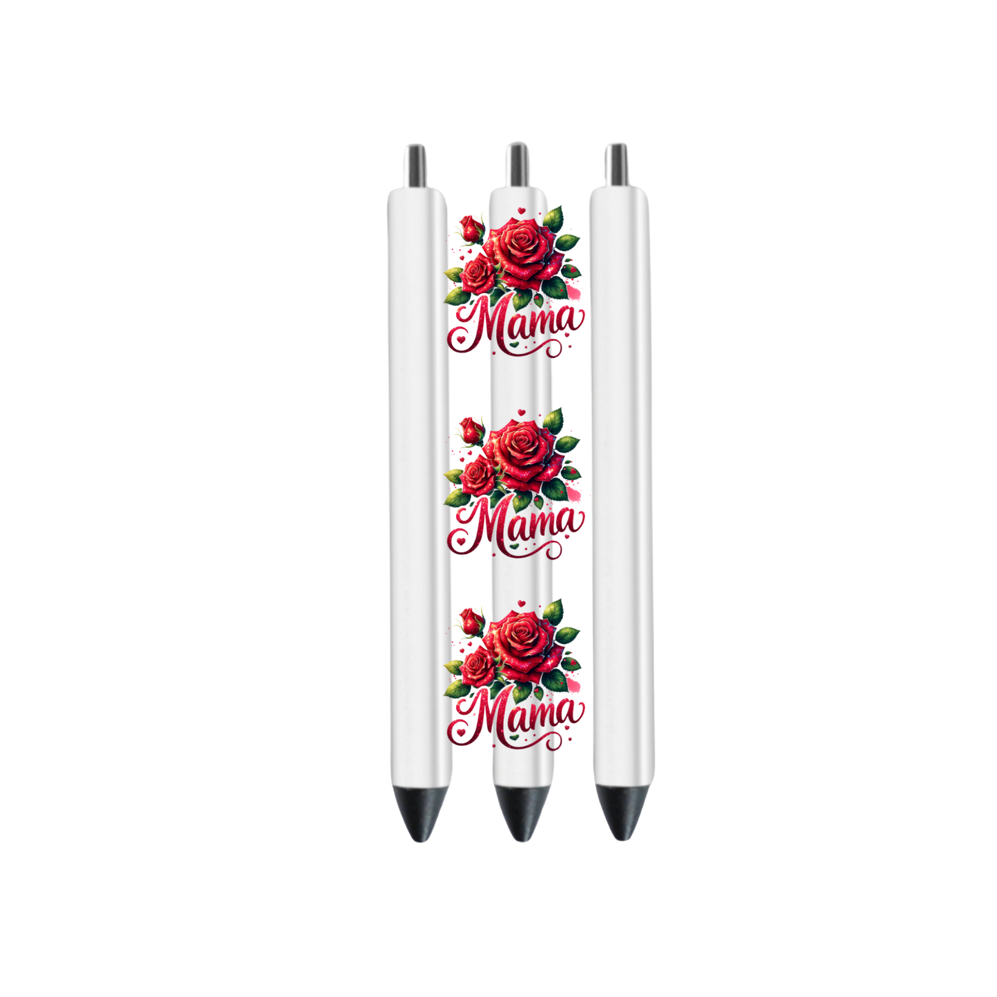 Mama With rose red (mother's day ) -Journal UV DTF DECAL