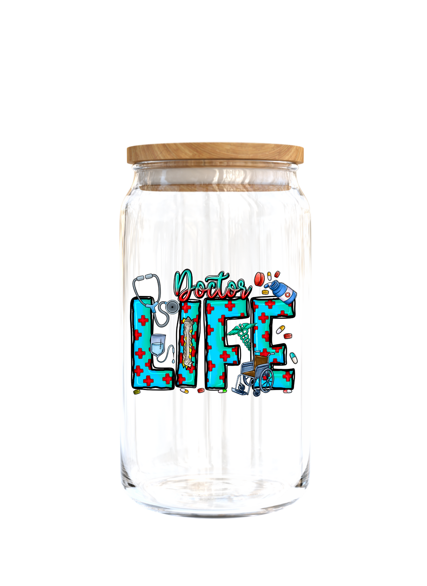 Doctor Life -UV DTF DECAL 3"