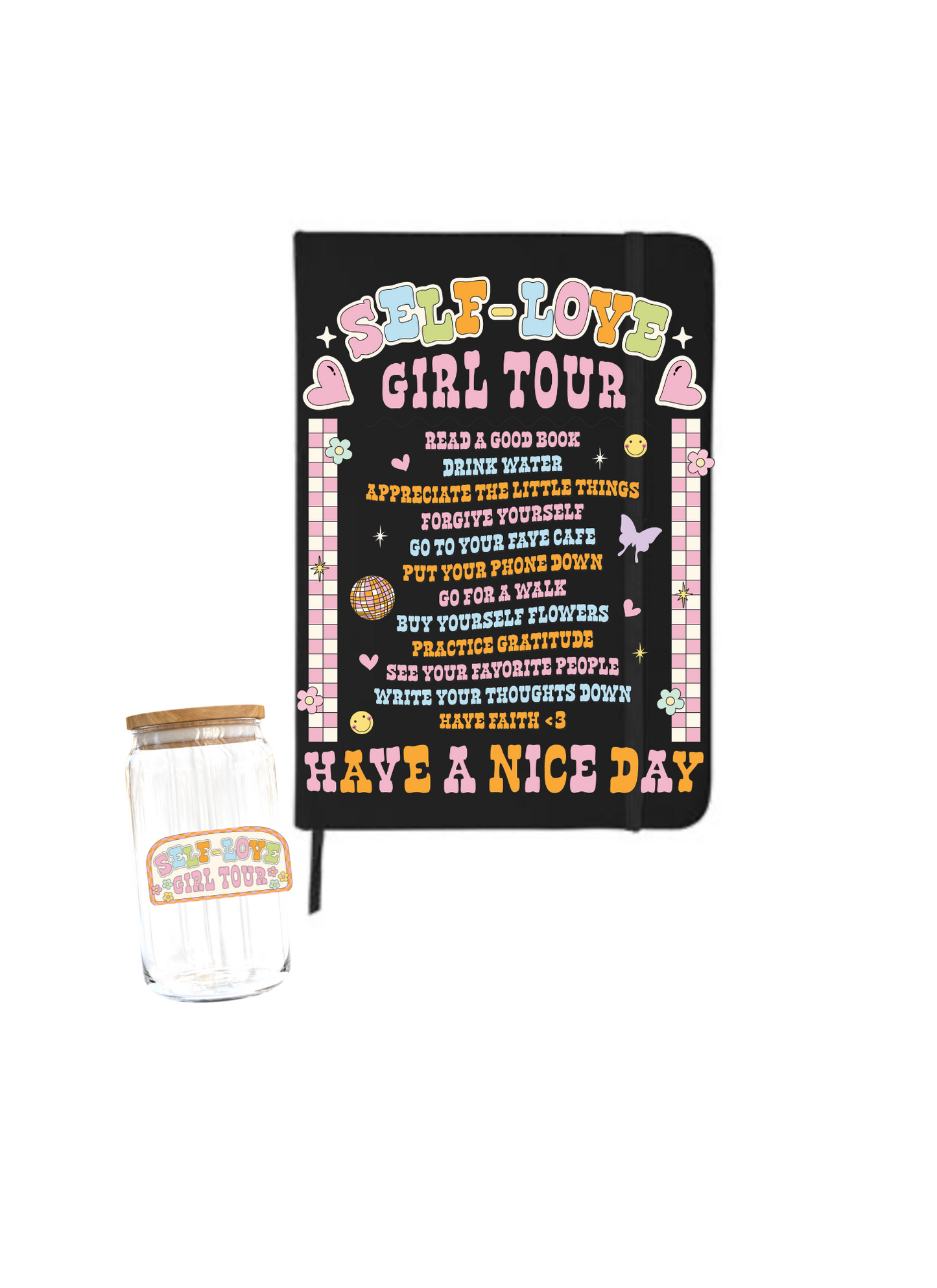 Self love Tour | Journal UV DTF DECAL