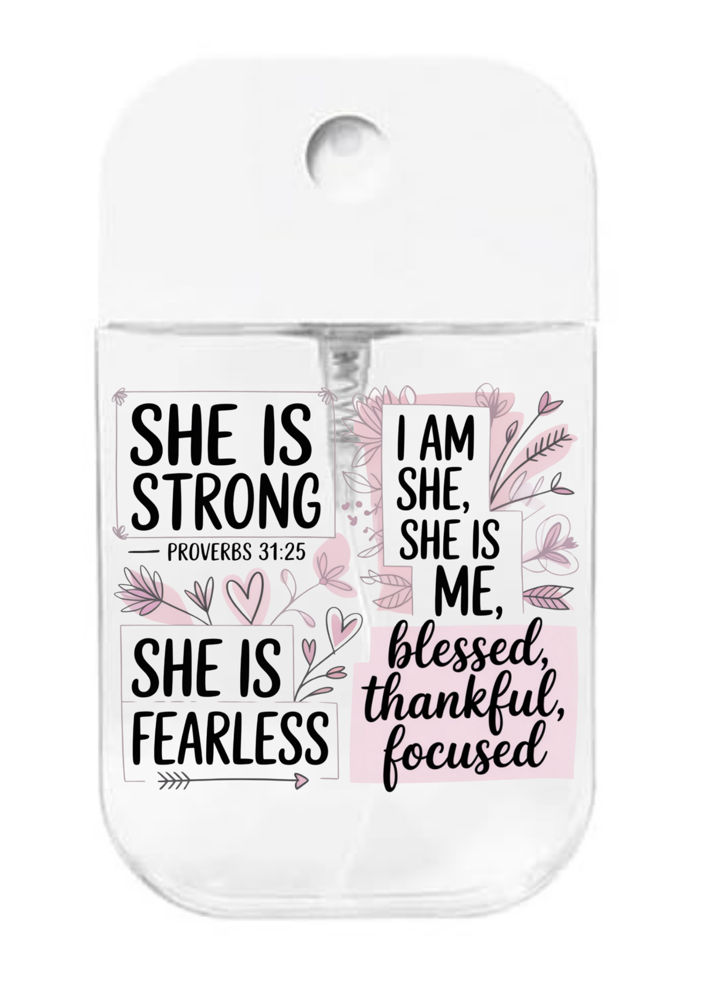 She is - UVDTF- Spray bottle Tranfers
