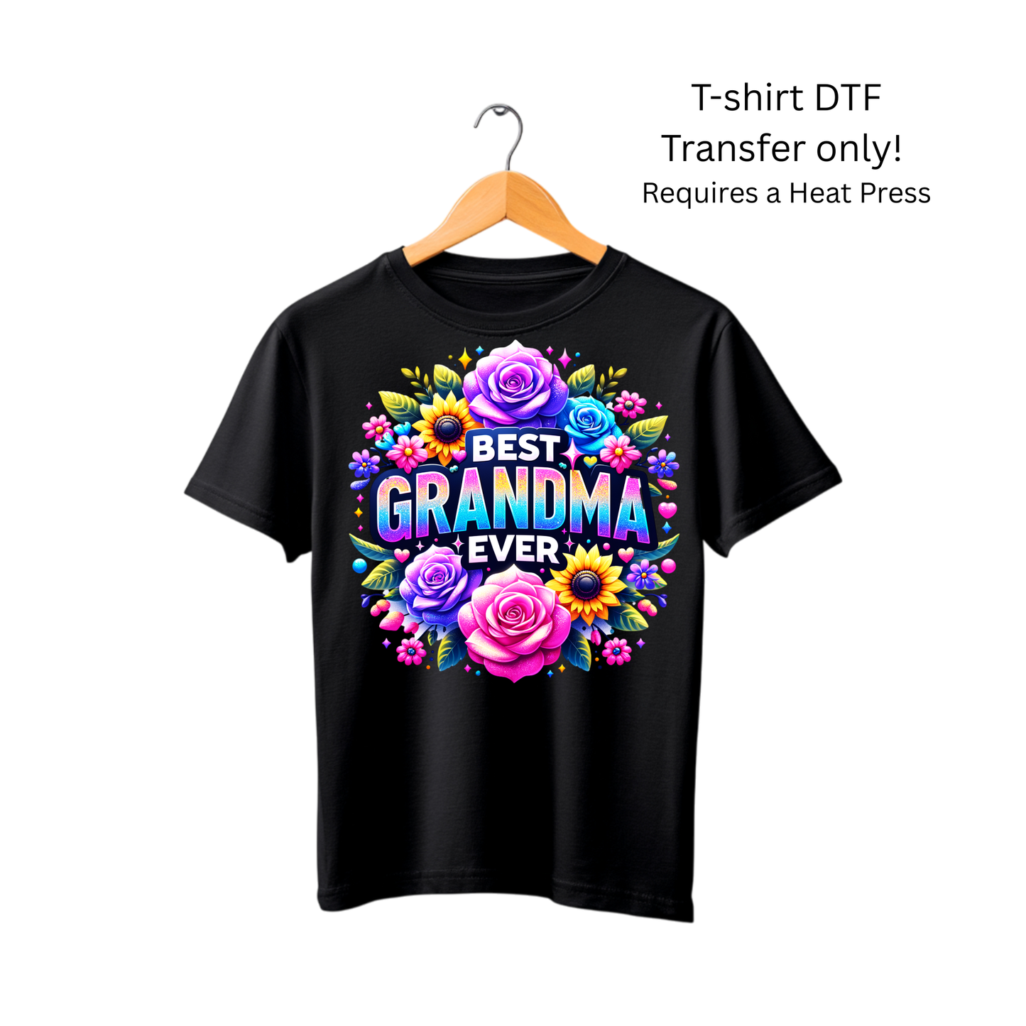 Best Grandma Ever-Dtf Transfer